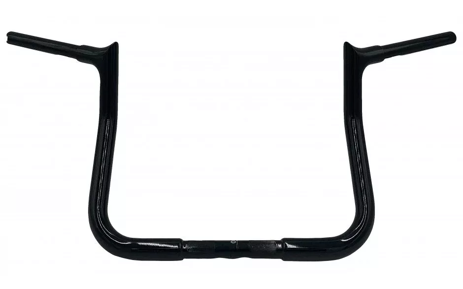 FBI Fat Baggers Pointed Handlebar 11" Reduced Reach Harley Batwing 08-Up