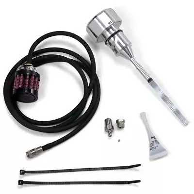 Feuling Vented Dipstick, Polished, Fits 18-19 Softail