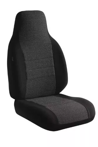 FIA OE38-35 Charc, Custom Fit Front Seat Cover, Bucket Seats - Tweed (Charcoal)