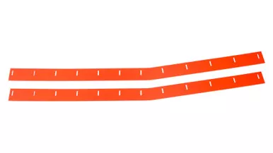 Fivestar 88 MD3 Monte Carlo Wear Strips Flourescent Red 021-400-FR
