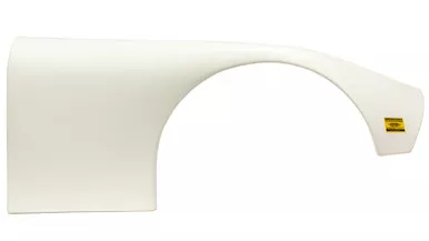 Fivestar ABC Fender Plastic White Right 10in Tires 660-24-WR