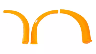 Fivestar MD3 Wheel Flares Dirt Bright Orange Left 007-261-FOL