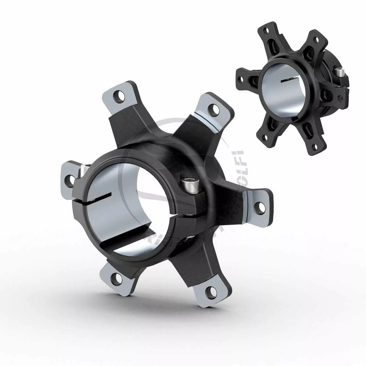 Floating Brake Disc Hub for 50mm Axle