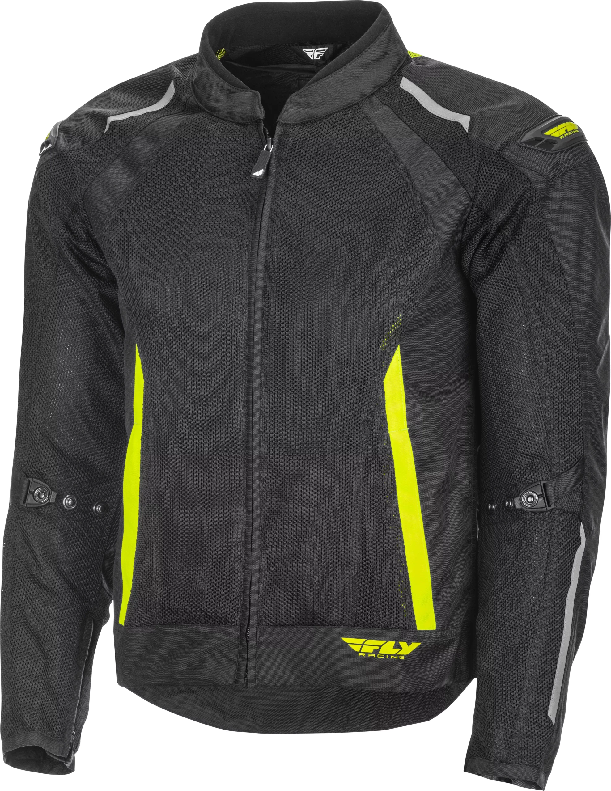 Fly Racing Coolpro Mesh Jacket Black/Hi-Vis Sm 477-4052S