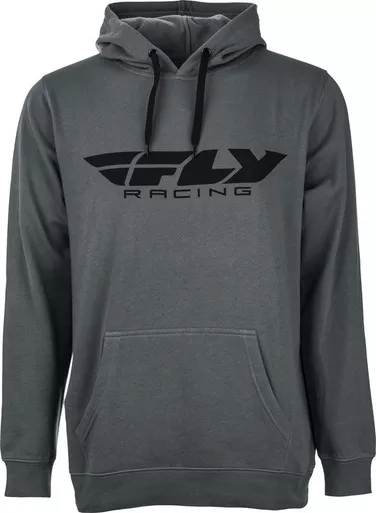 Fly Racing Corporate Pullover Hoodie Charcoal