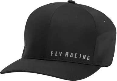 Fly Racing Delta Hat Black Sm/Md