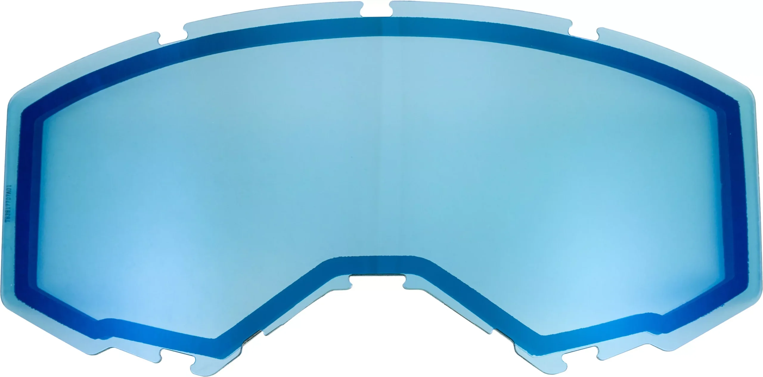 Fly Racing Dual Lens W/O Vents Adult Sky Blue Mirror/Blue 37-5444