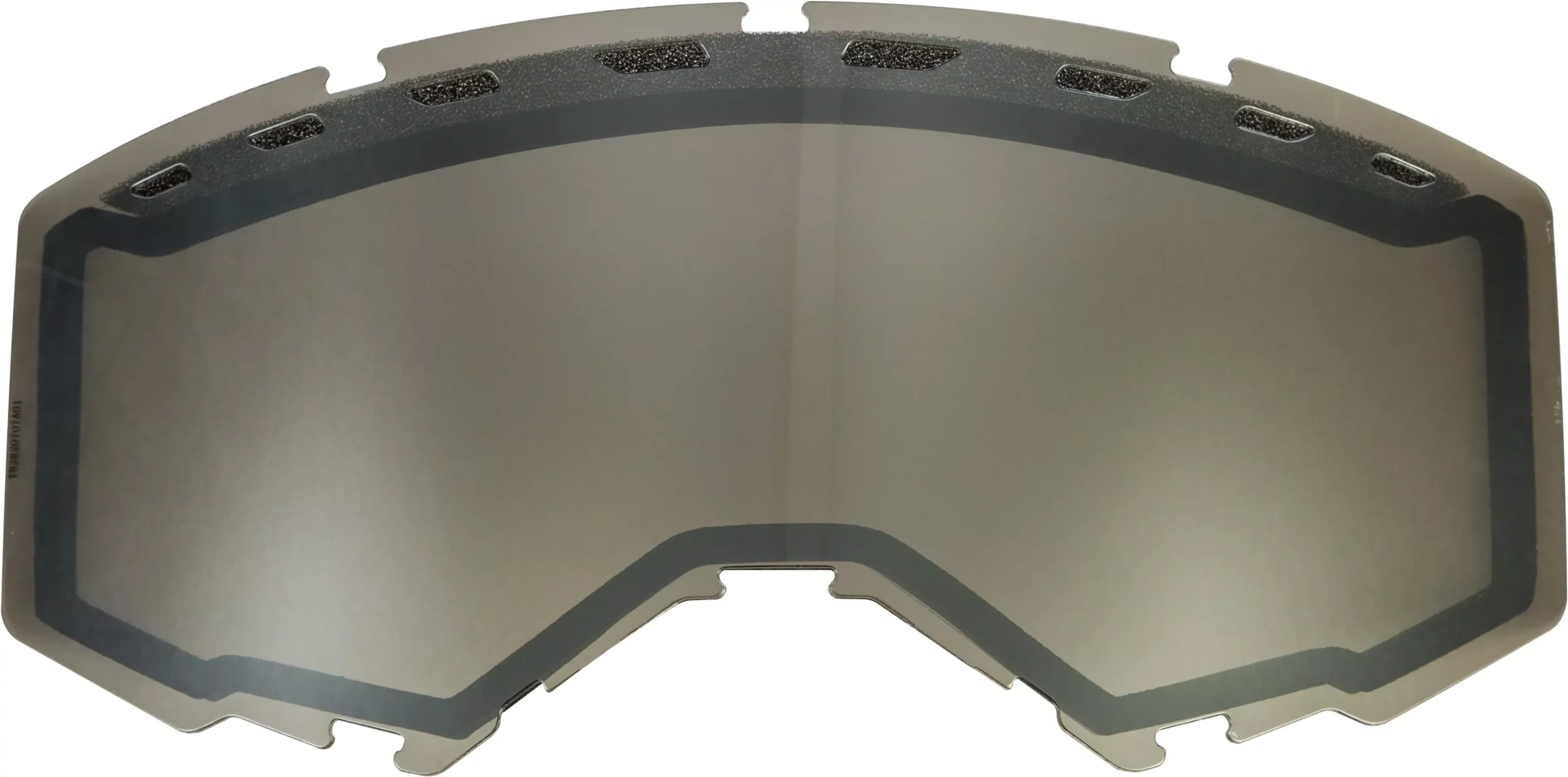 Fly Racing Dual Lens With Vents Adult Silver Mirror/Smoke 37-5453