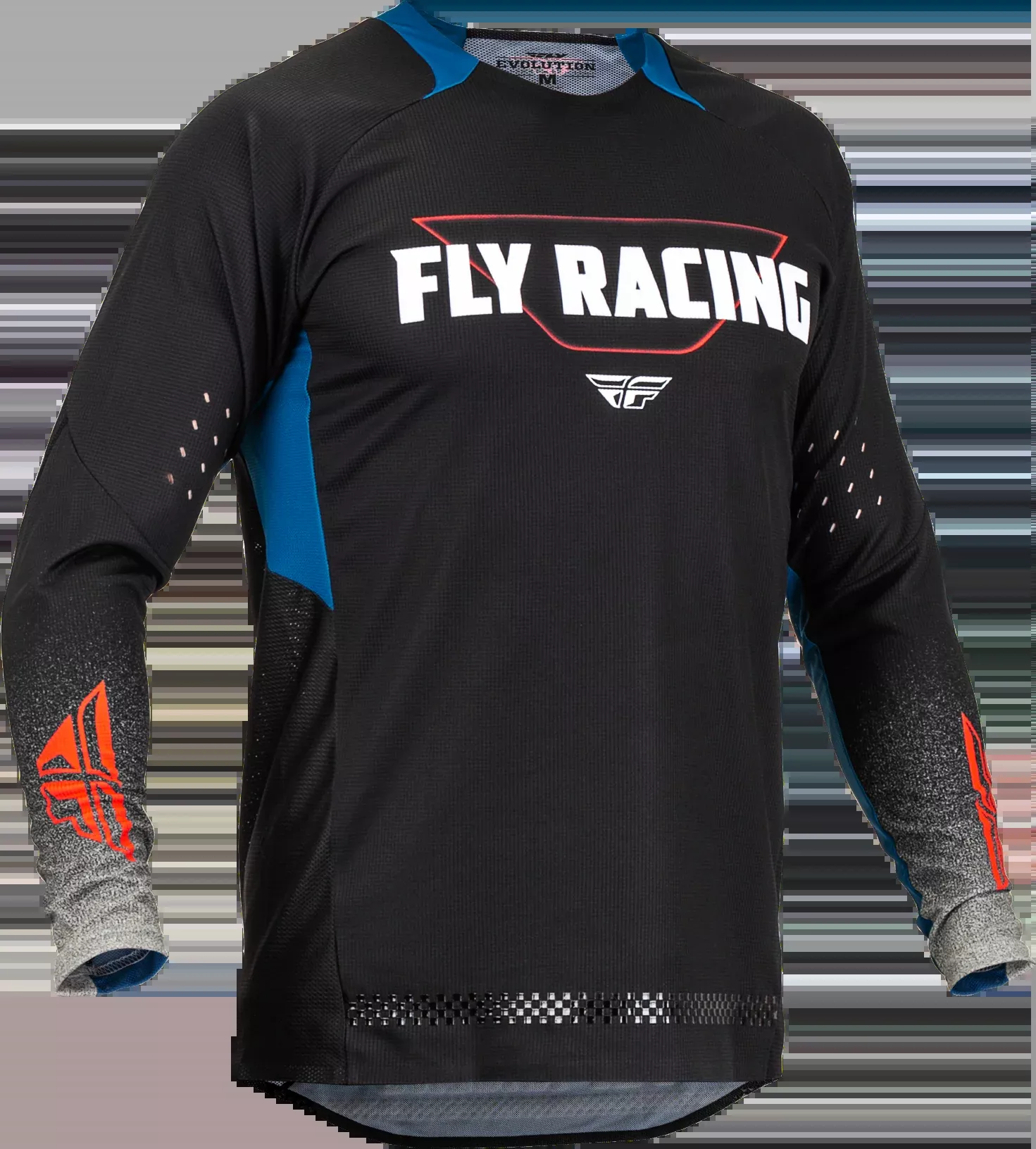 Fly Racing Evolution Dst Jersey Black/Grey/Blue Sm 376-121S