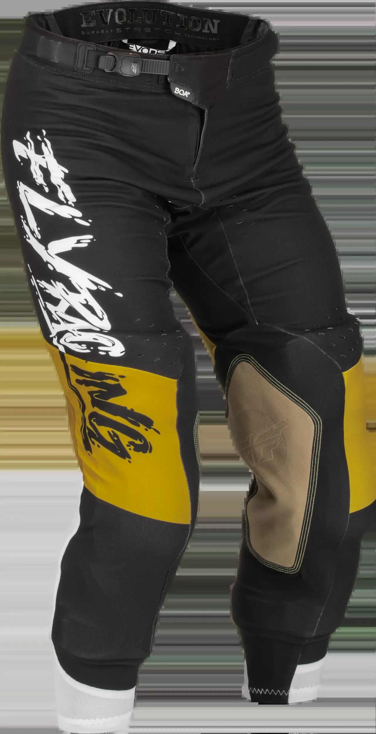 Fly Racing Evolution Dst L.E. Brazen Pants White/Gold/Black Sz 32 376-13432