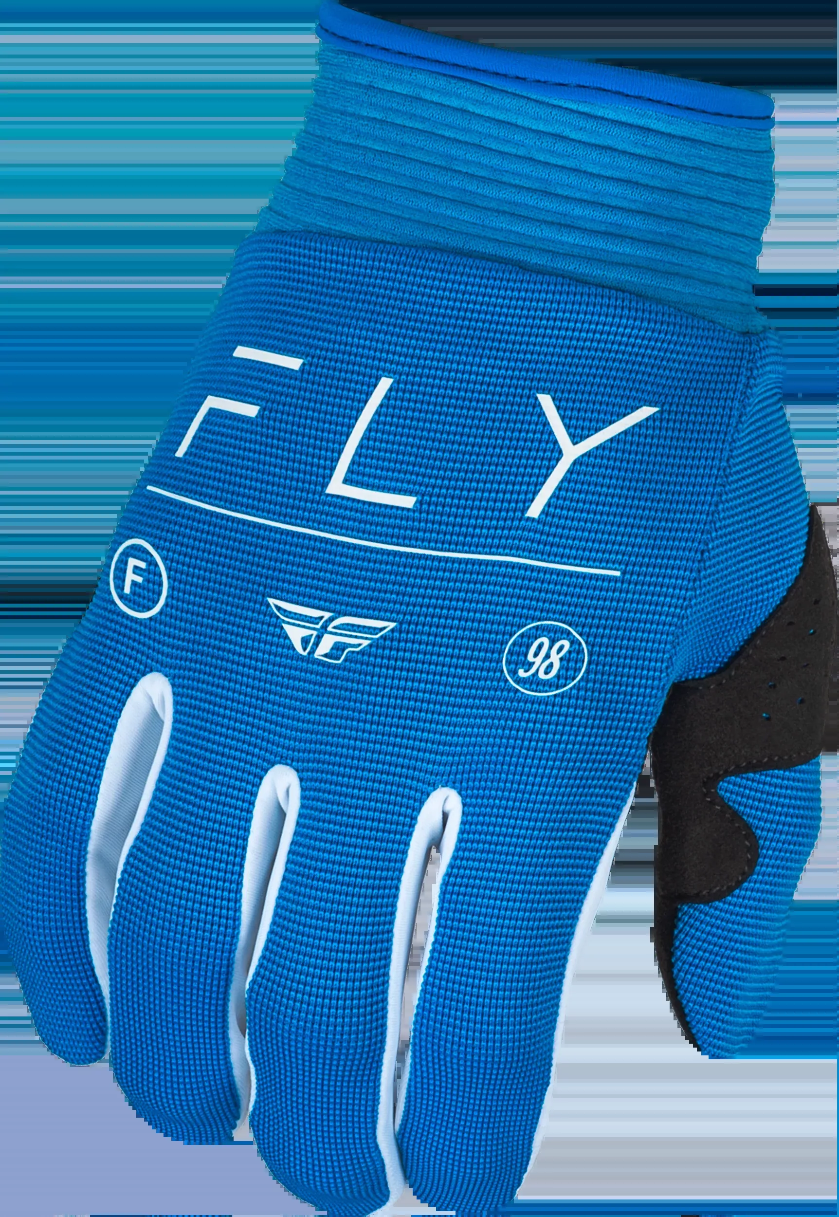 Fly Racing F-16 Gloves True Blue/White Md 377-914M