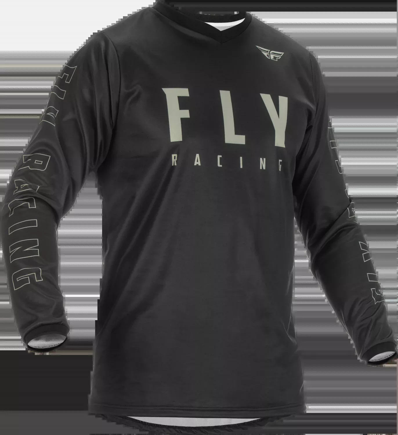 Fly Racing F-16 Jersey Black/Grey Md 375-920M