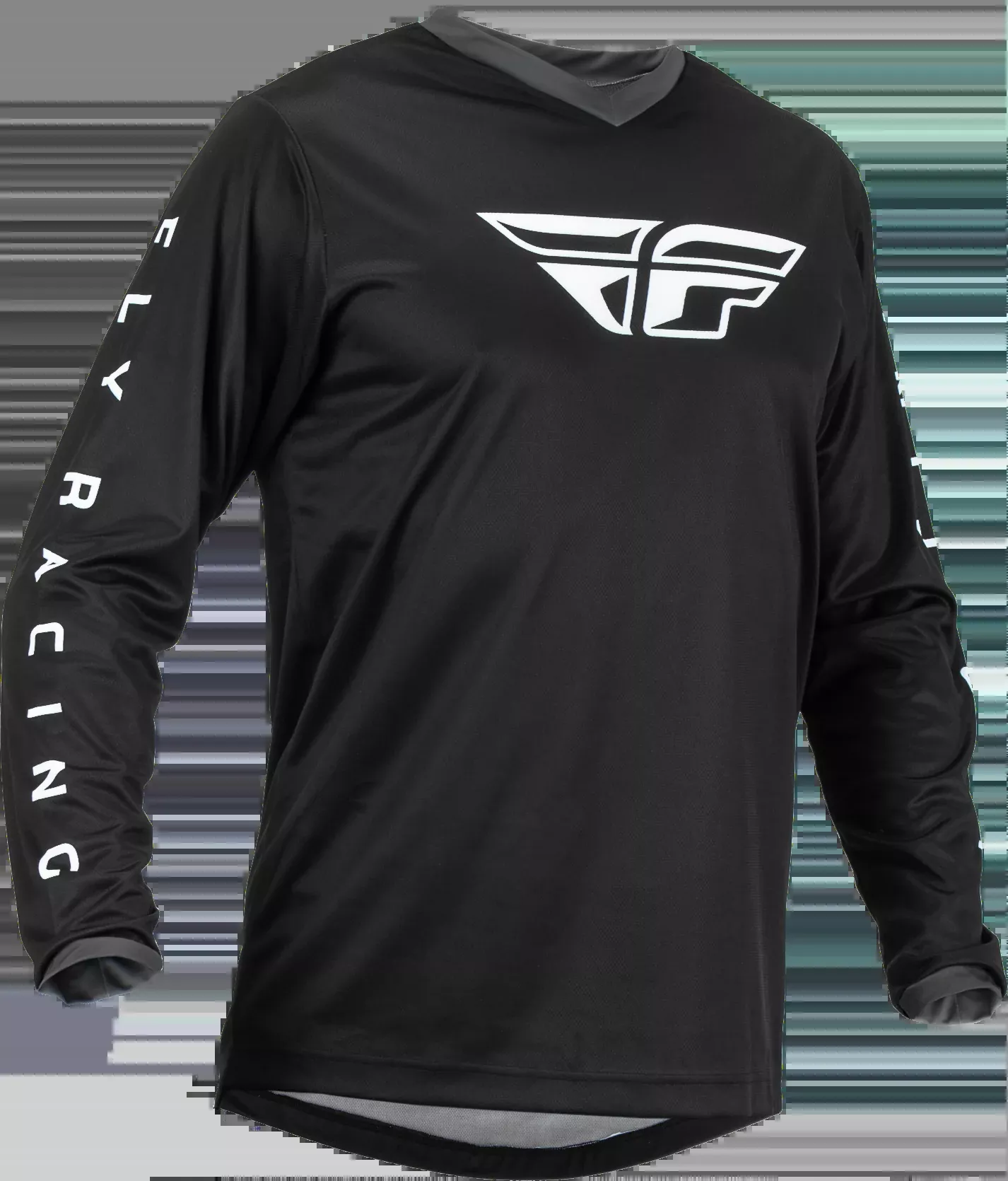 Fly Racing F-16 Jersey Black/White 2x 376-9212X