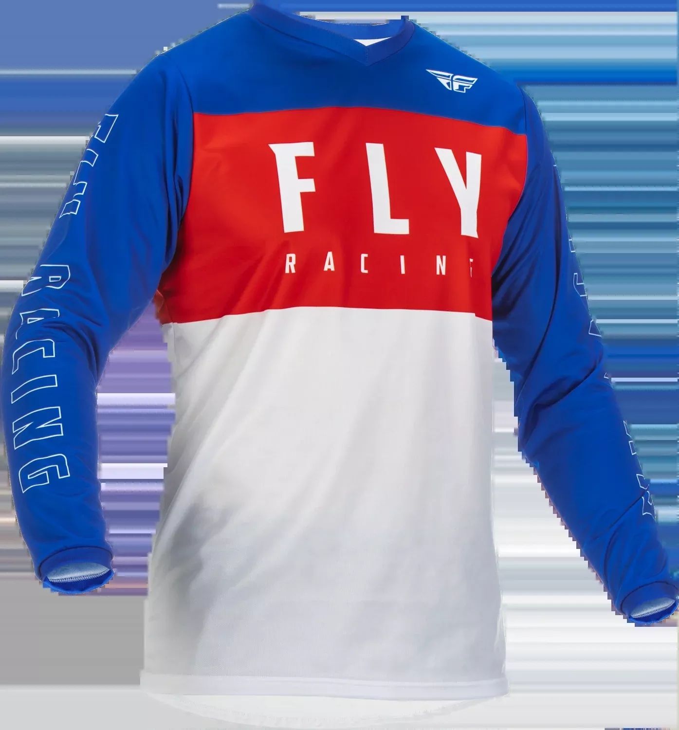 Fly Racing F-16 Jersey Red/White/Blue Lg 375-924L