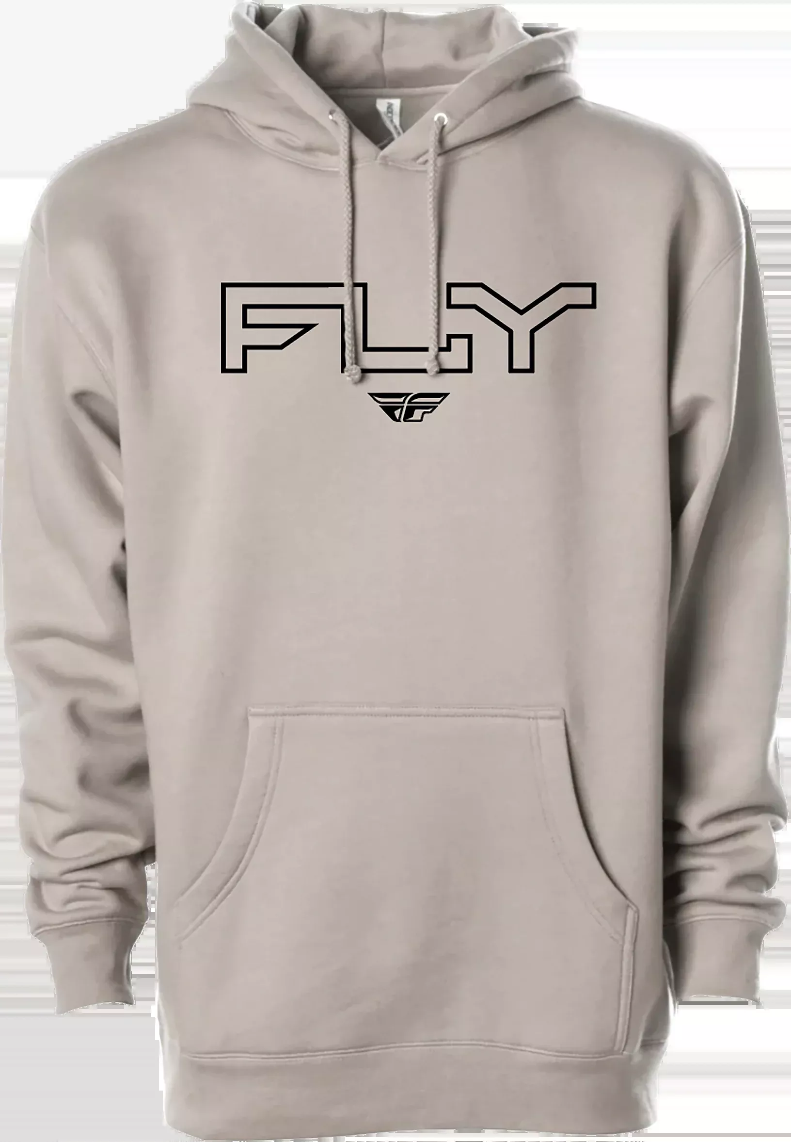 Fly Racing Fly Edge Hoodie Cement Md 354-0305M