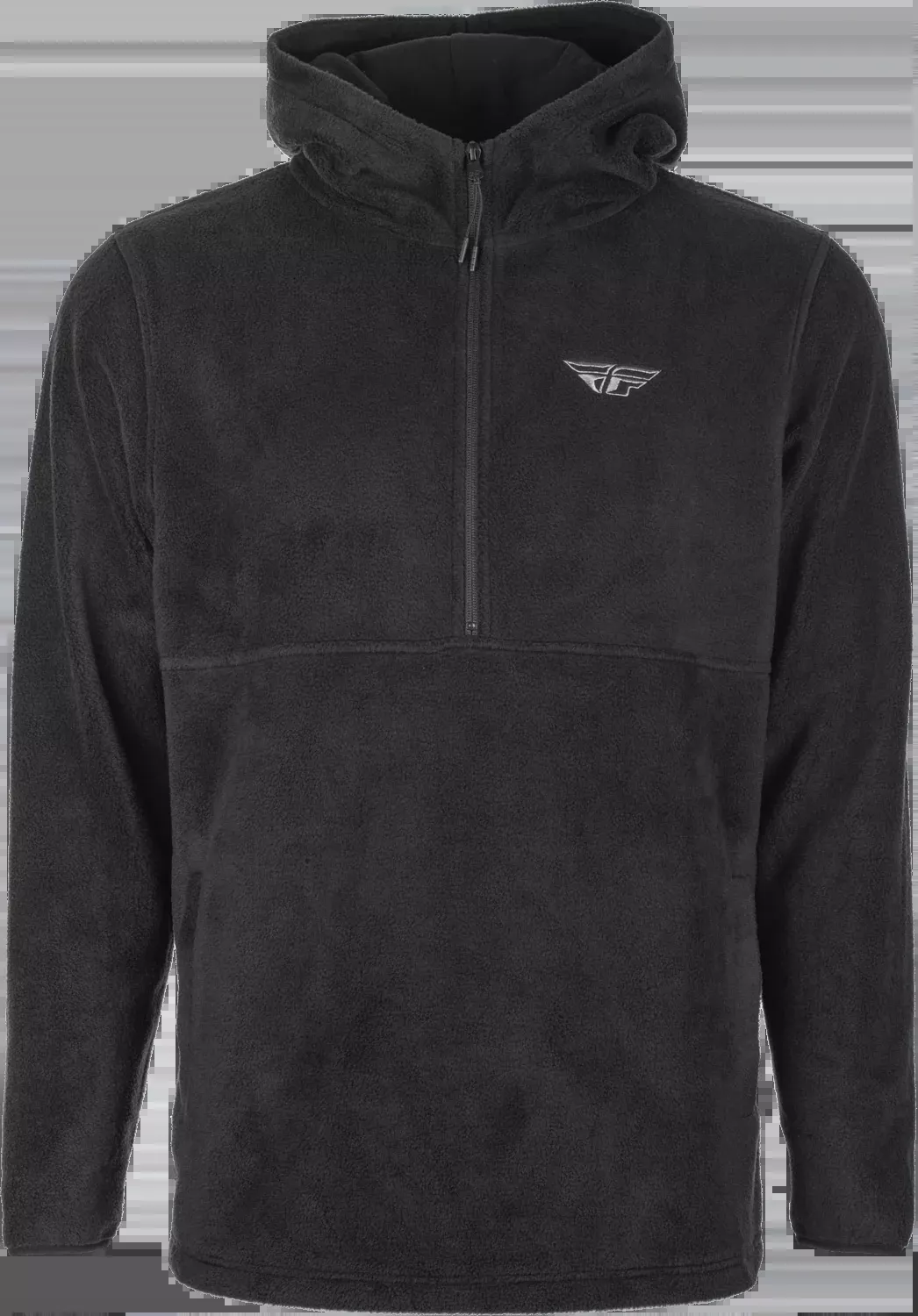 Fly Racing Fly Half Zip Pullover Hoodie Black Md 354-0020M