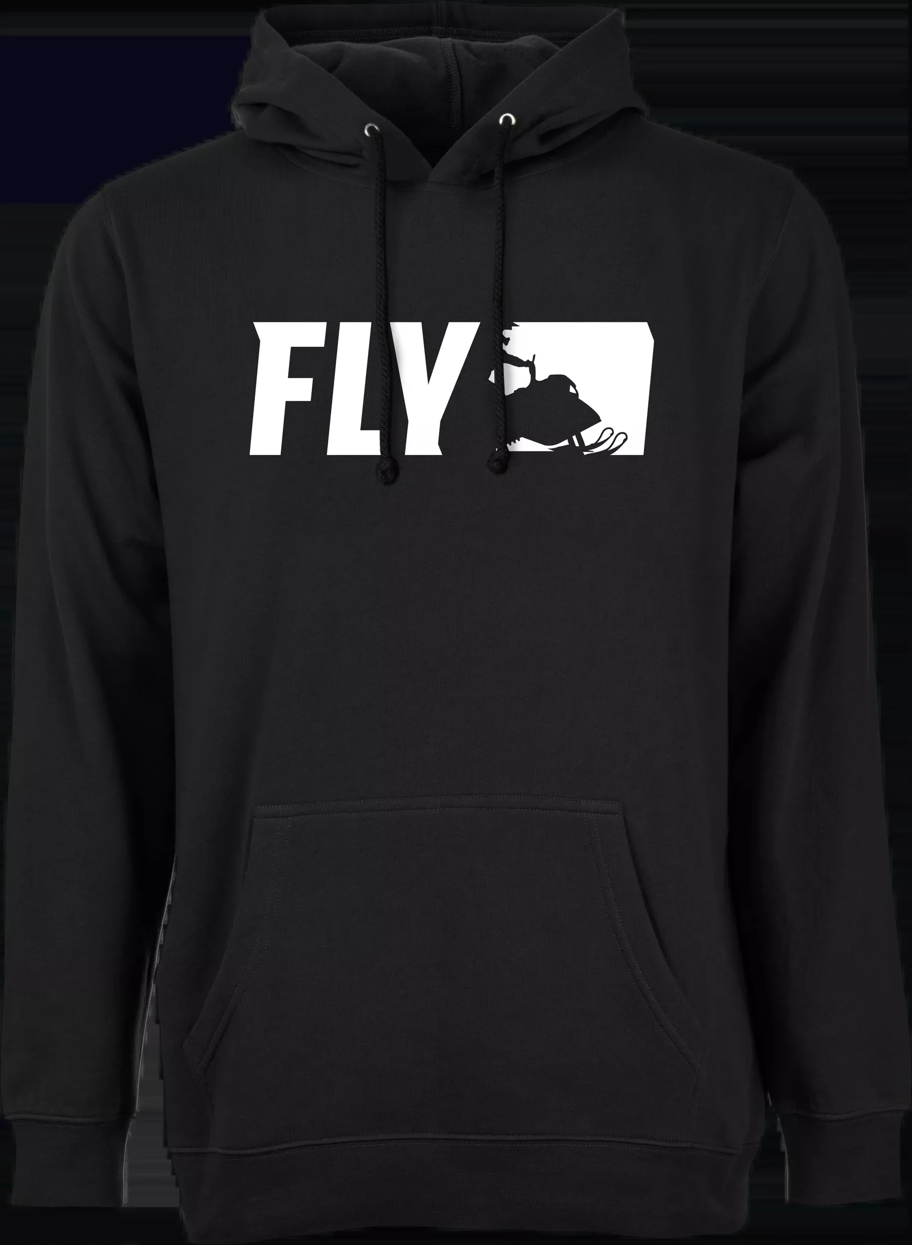 Fly Racing Fly Primary Hoodie Black Md 354-0161M