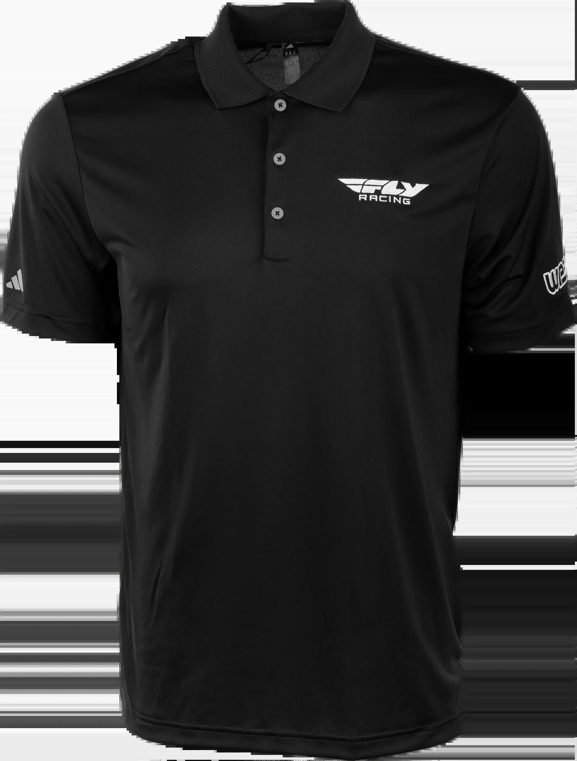 Fly Racing Fly Racing Polo Black/White Md 99-7148M