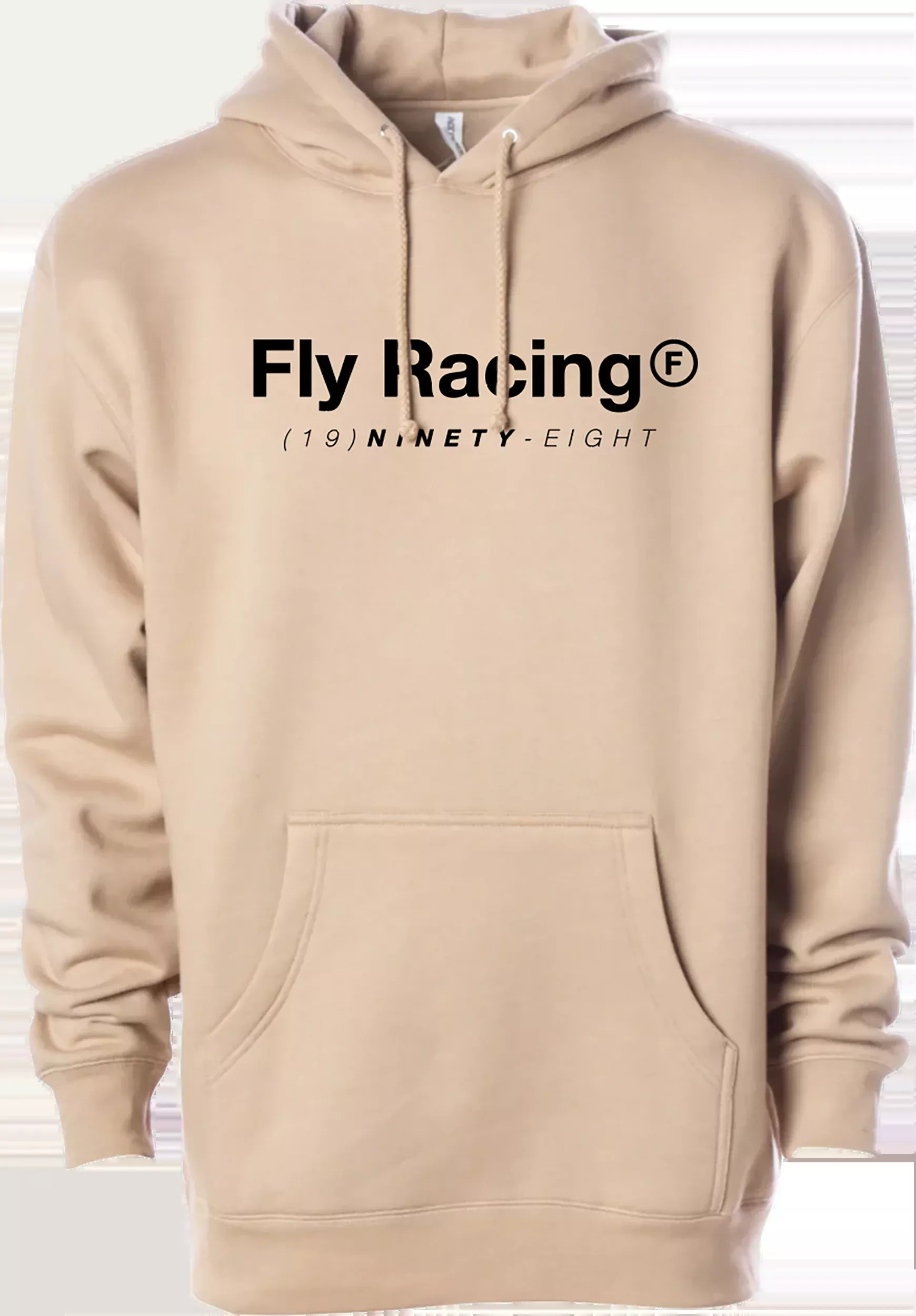 Fly Racing Fly Trademark Hoodie Sandstone Md 354-0303M