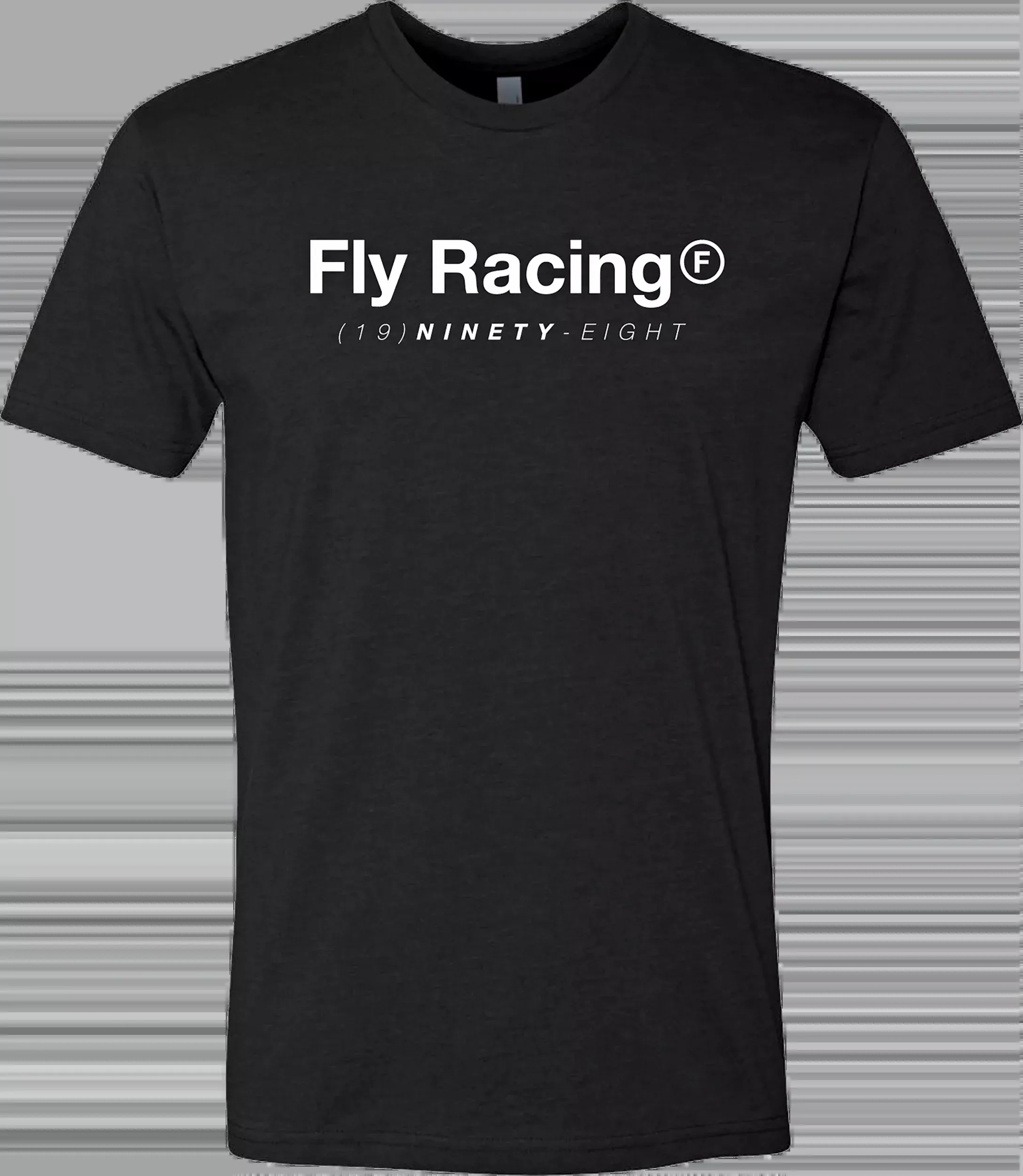Fly Racing Fly Trademark Tee Black Lg 354-0313L