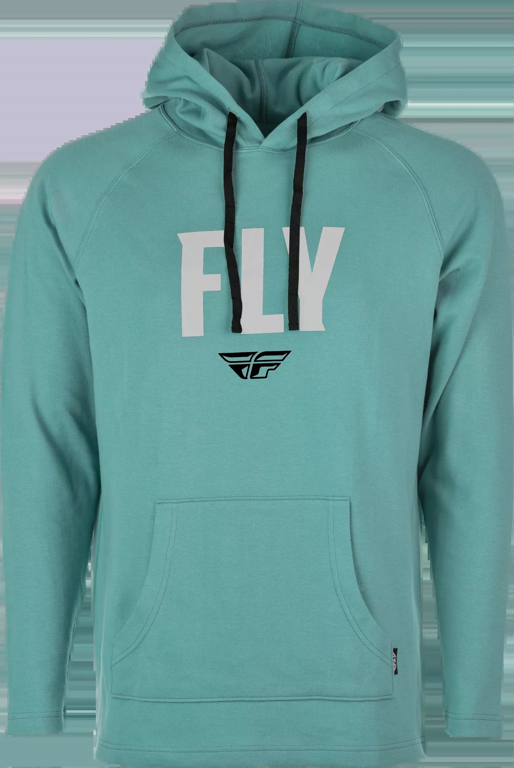 Fly Racing Fly Weekender Pullover Hoodie Sea Green/Grey Lg 354-0011L