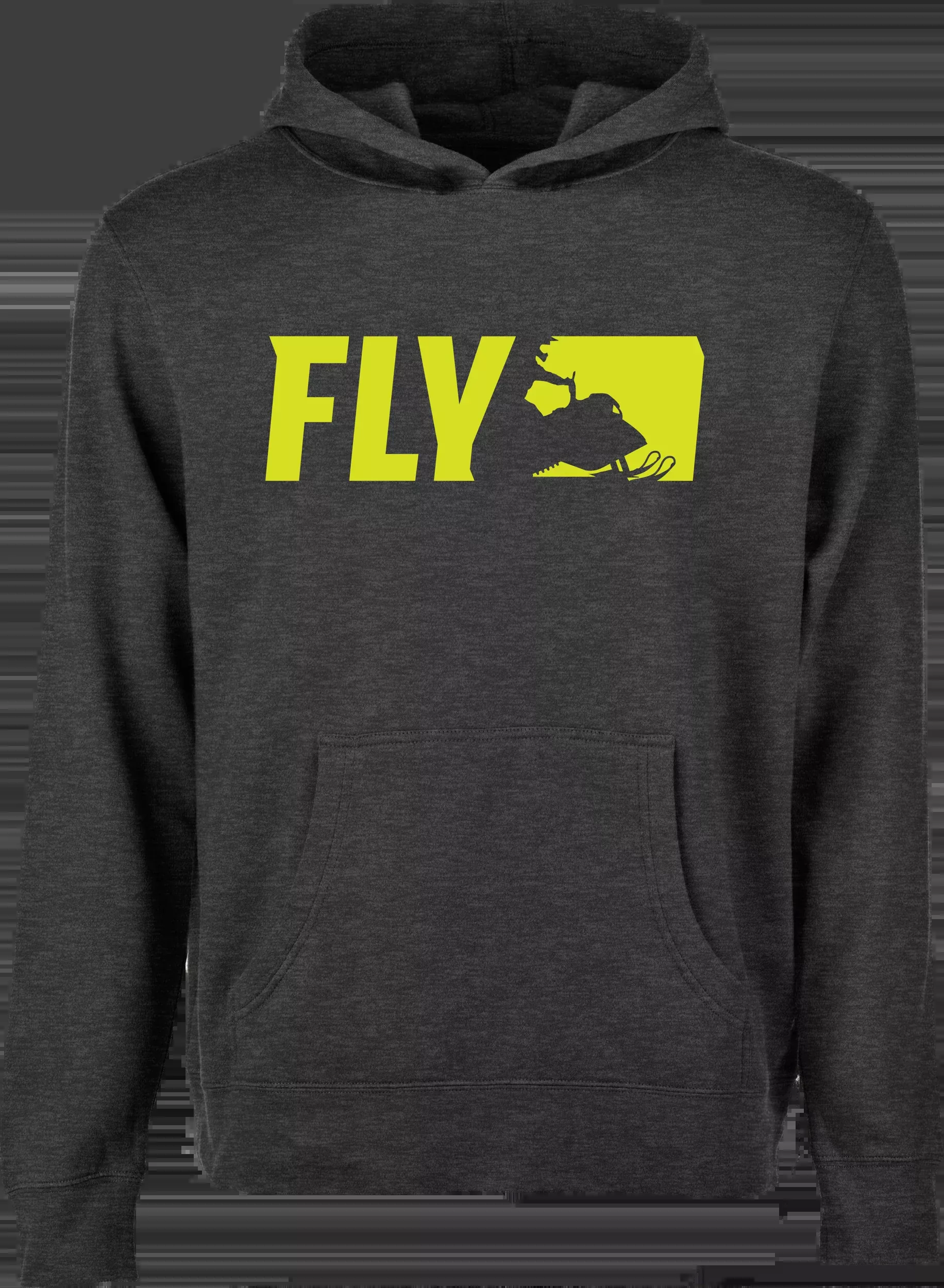 Fly Racing Fly Youth Primary Hoodie Charcoal Ym 354-0166YM