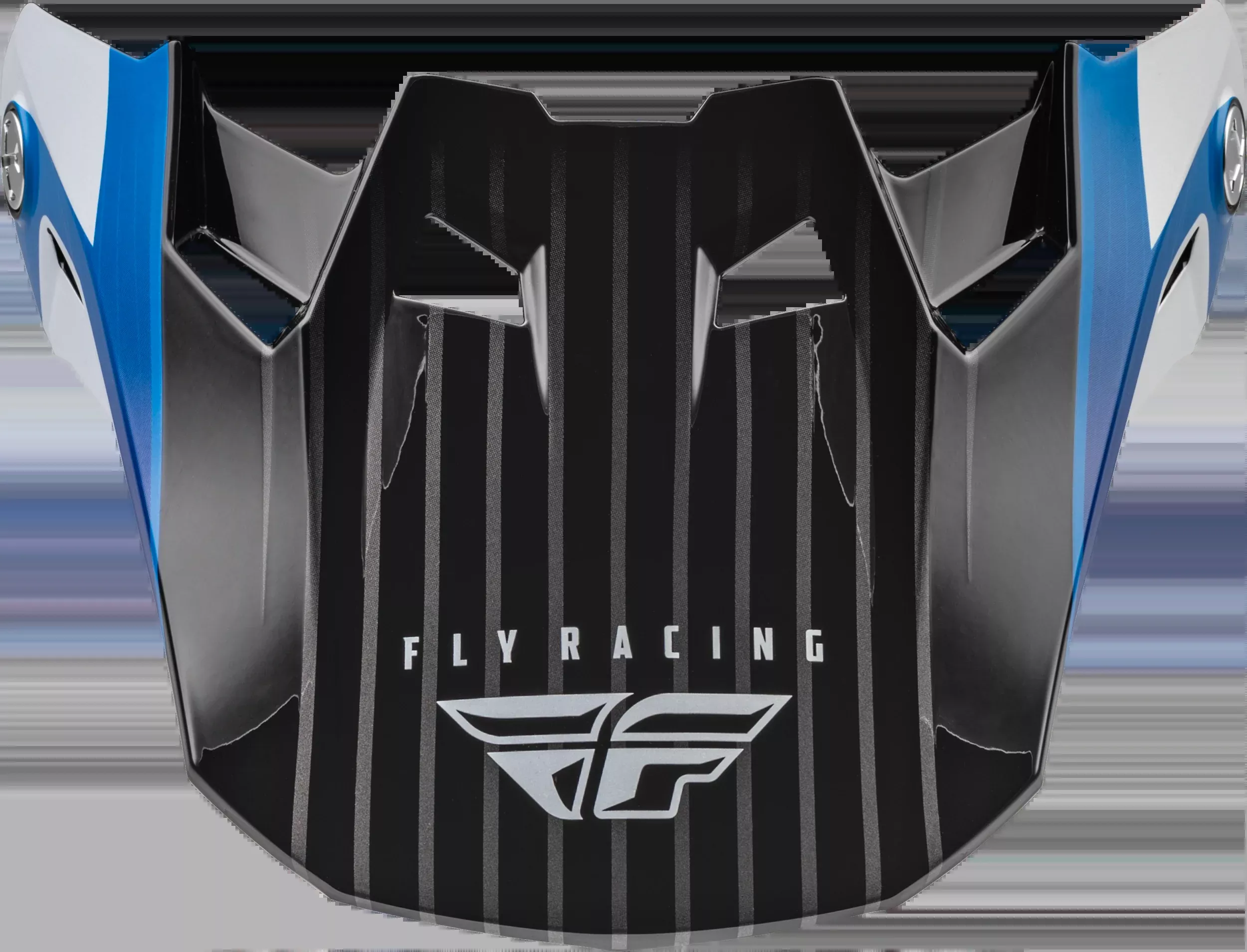 Fly Racing Formula Carbon Prime Visor Blue/White/Blue Carbon Xl/2x 73-47104L