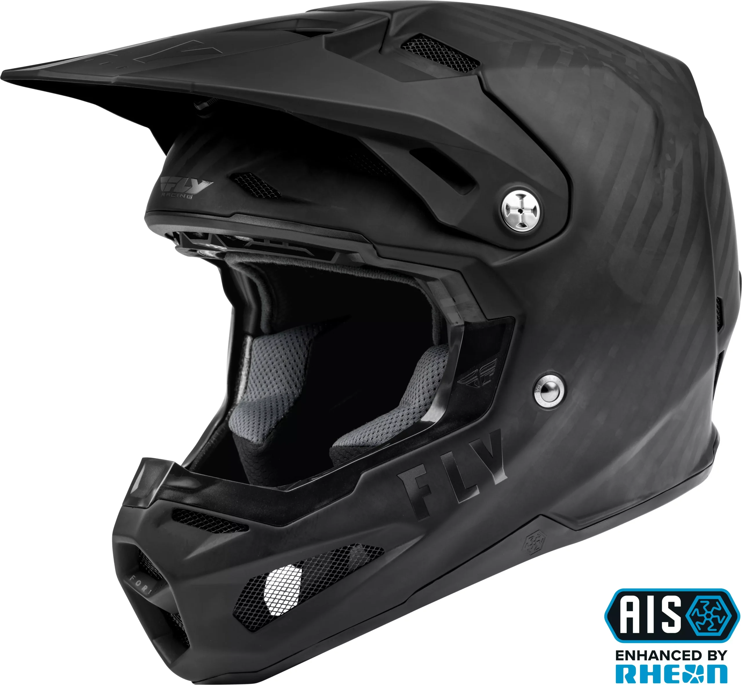 Fly Racing Formula Carbon Solid Helmet Matte Black Carbon Xs 73-4429XS