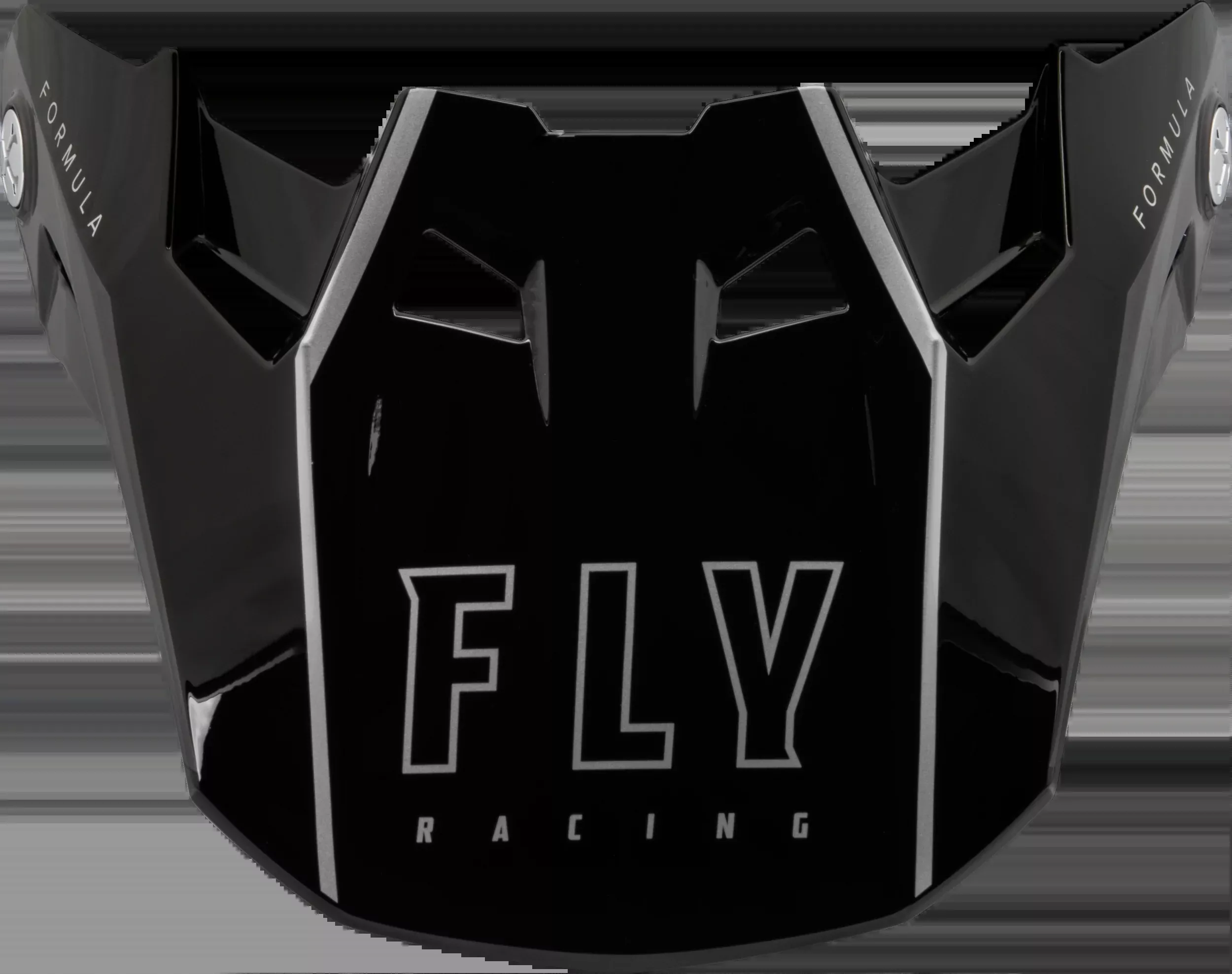 Fly Racing Formula Carbon Tracer Visor Silver/Black Yl/Sm 73-47124S