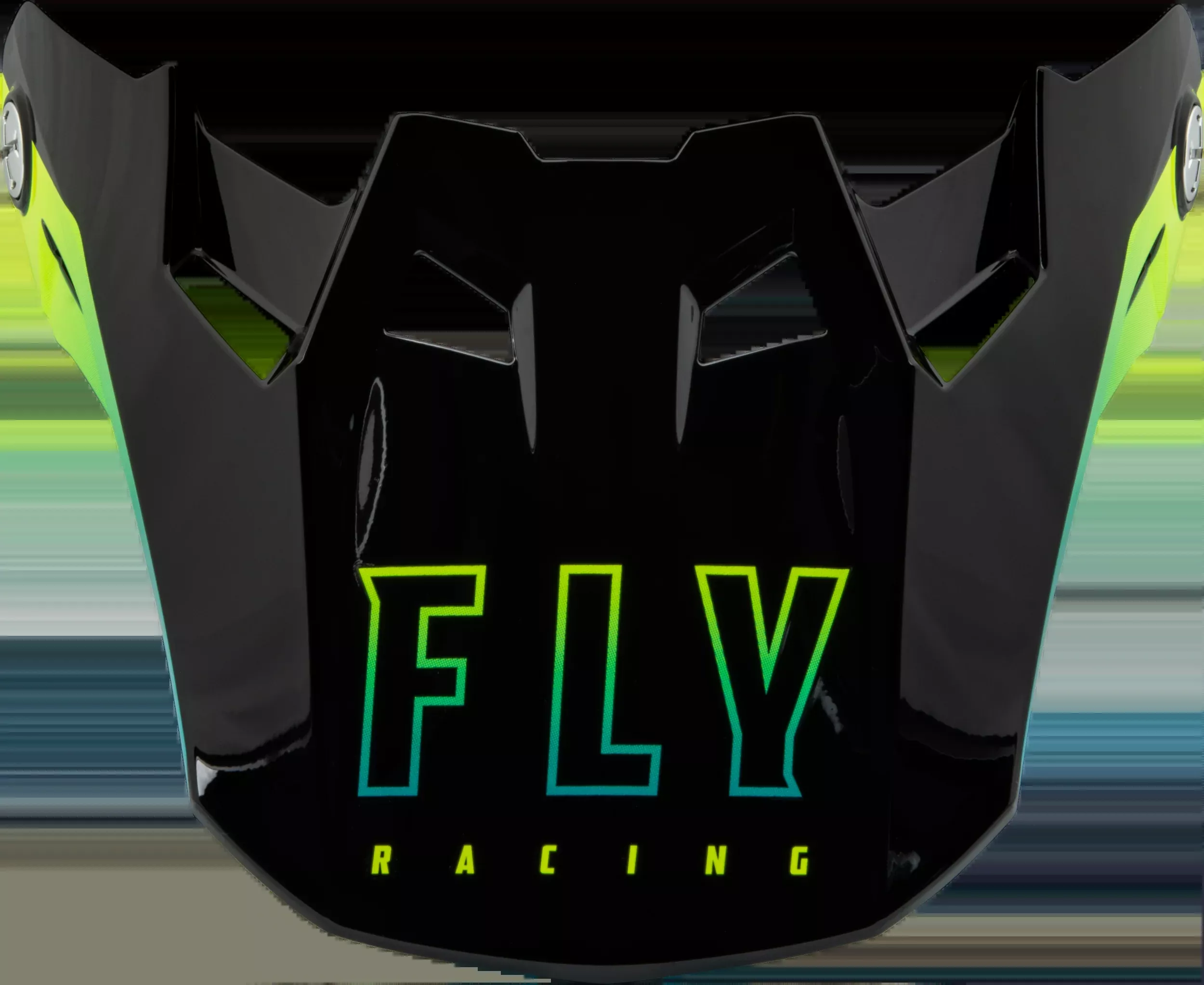 Fly Racing Formula Cc Centrum Visor Black/Blue/Hi-Vis Xl/2x 73-47130L