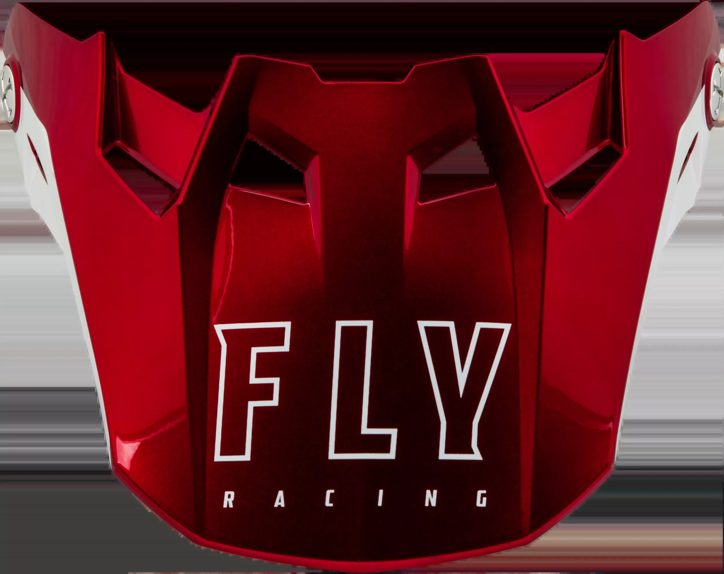 Fly Racing Formula Cc Centrum Visor Metallic Red/White Xl/2x 73-47133L