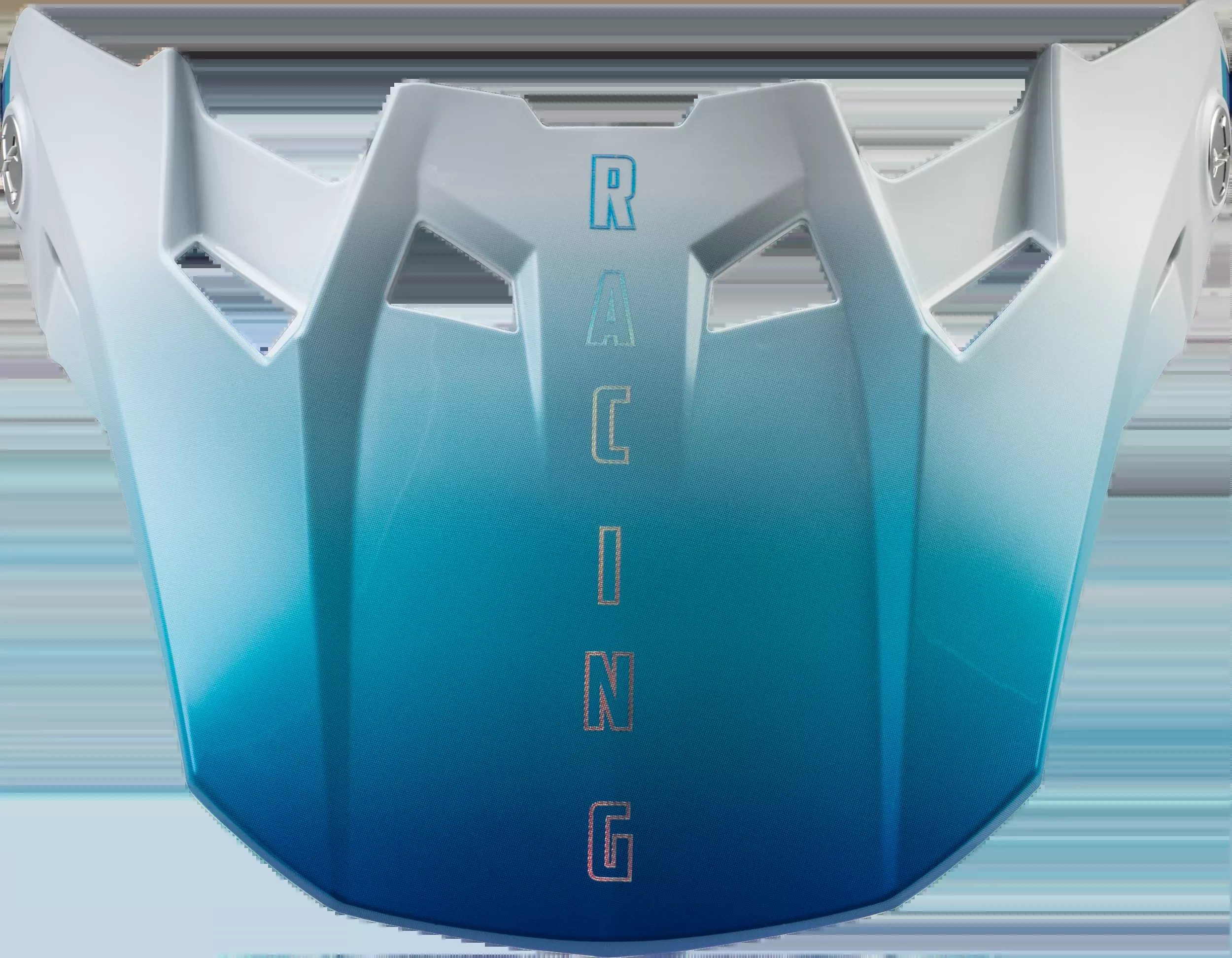 Fly Racing Formula Cc Driver Helmet Visor Black/Blue/White Xl/2x 73-47111L