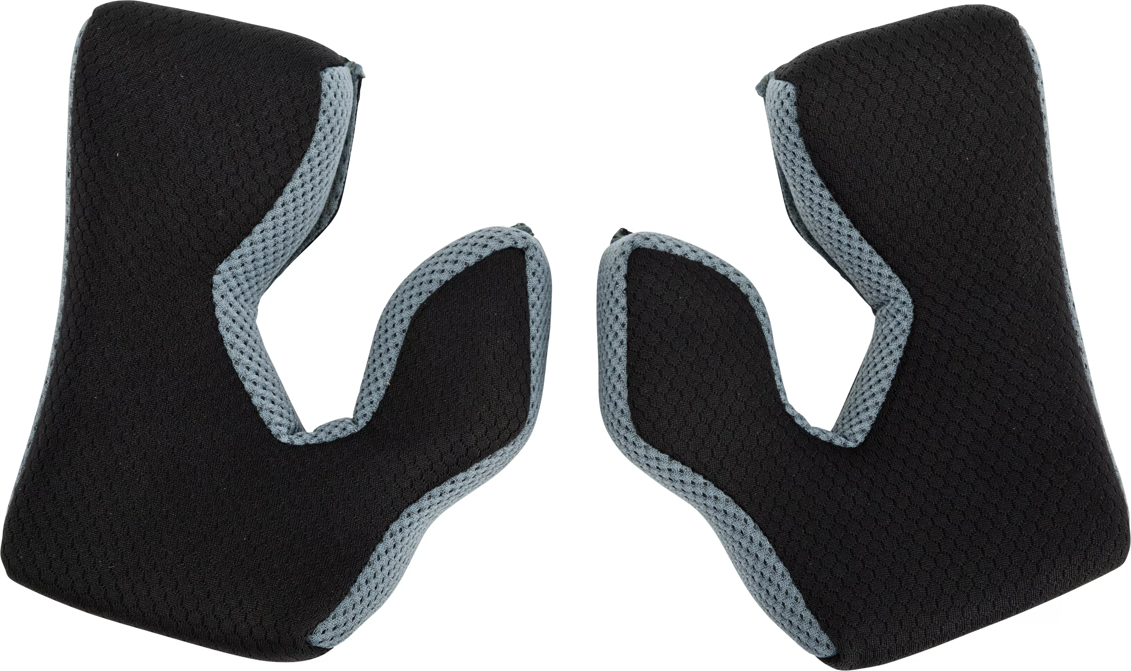 Fly Racing Formula Cheek Pad Black/Cool Grey 2x 35mm 73-472212X
