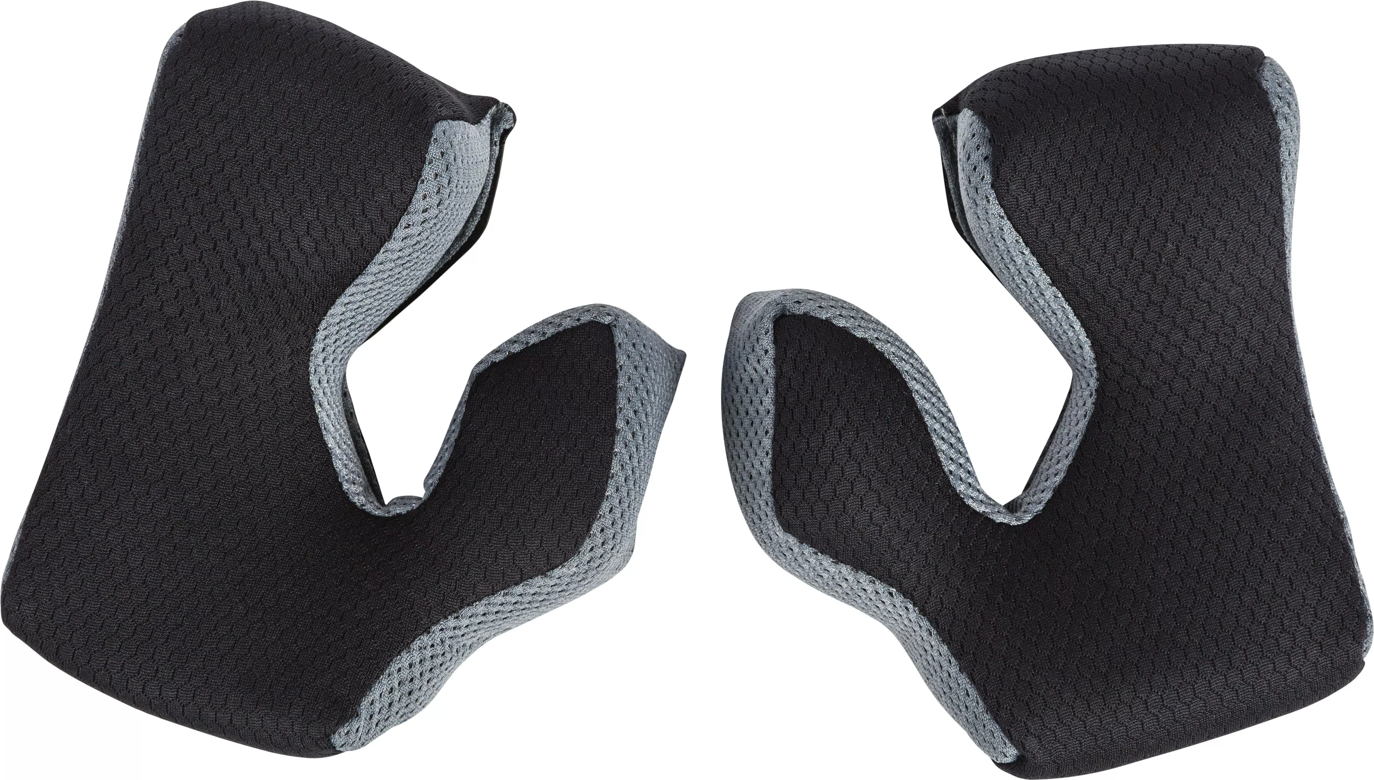 Fly Racing Formula Cheek Pad Black/Cool Grey Lg 25mm 73-47222L