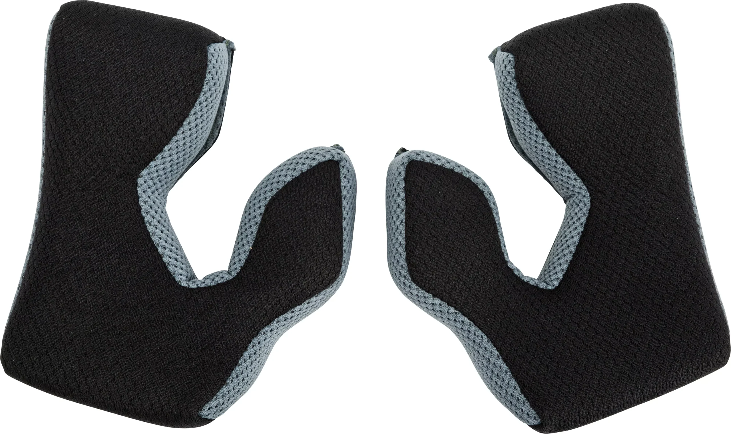 Fly Racing Formula Cheek Pad Black/Cool Grey Sm 45mm 73-47221S