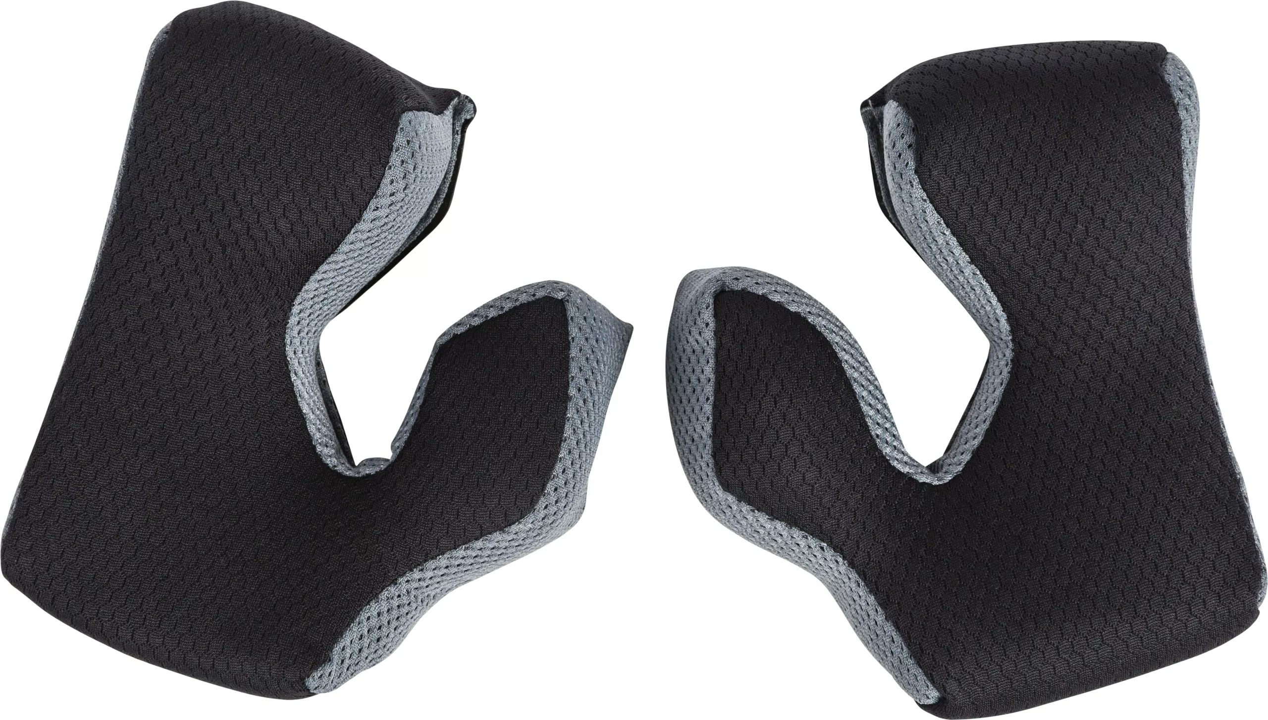 Fly Racing Formula Cheek Pad Black/Cool Grey Ym 55mm 73-47222YM