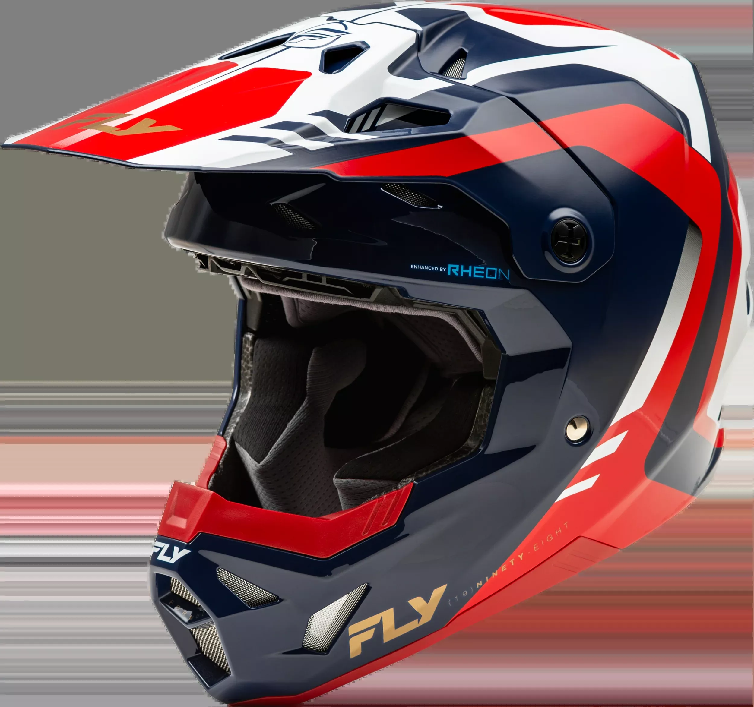 Fly Racing Formula Cp Krypton Helmet Red/White/Navy Xs 73-0037XS