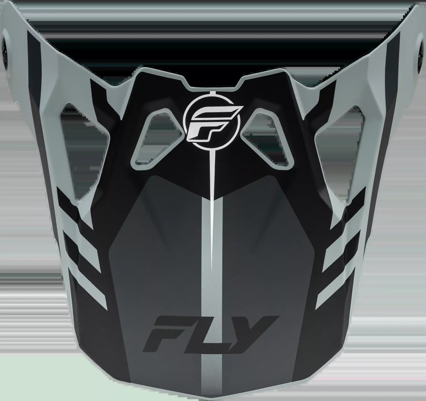 Fly Racing Formula Cp Krypton Visor Matte Grey/Black M-2x 73-0041