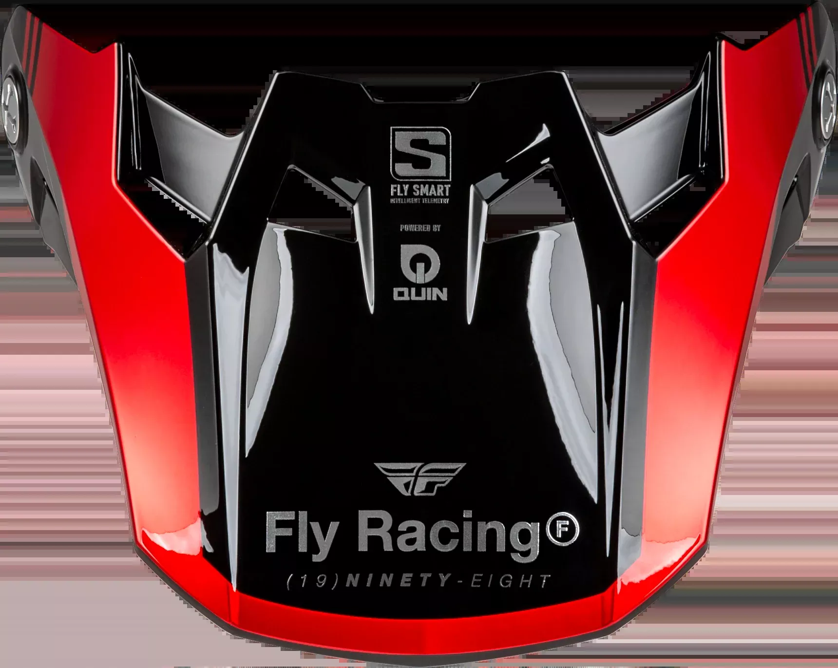 Fly Racing Formula S Carbon Legacy Visor Red Carbon/Black Xl/2x 73-4457