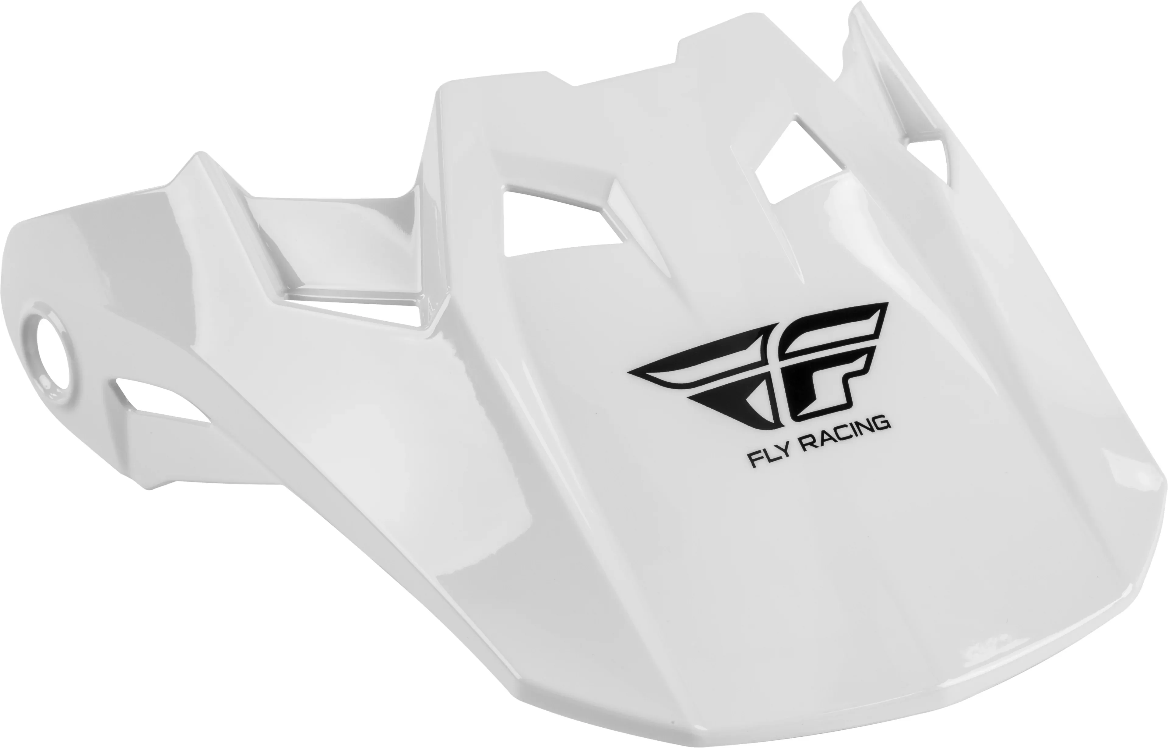 Fly Racing Formula Visor Gloss White Xl-2x 73-47201X