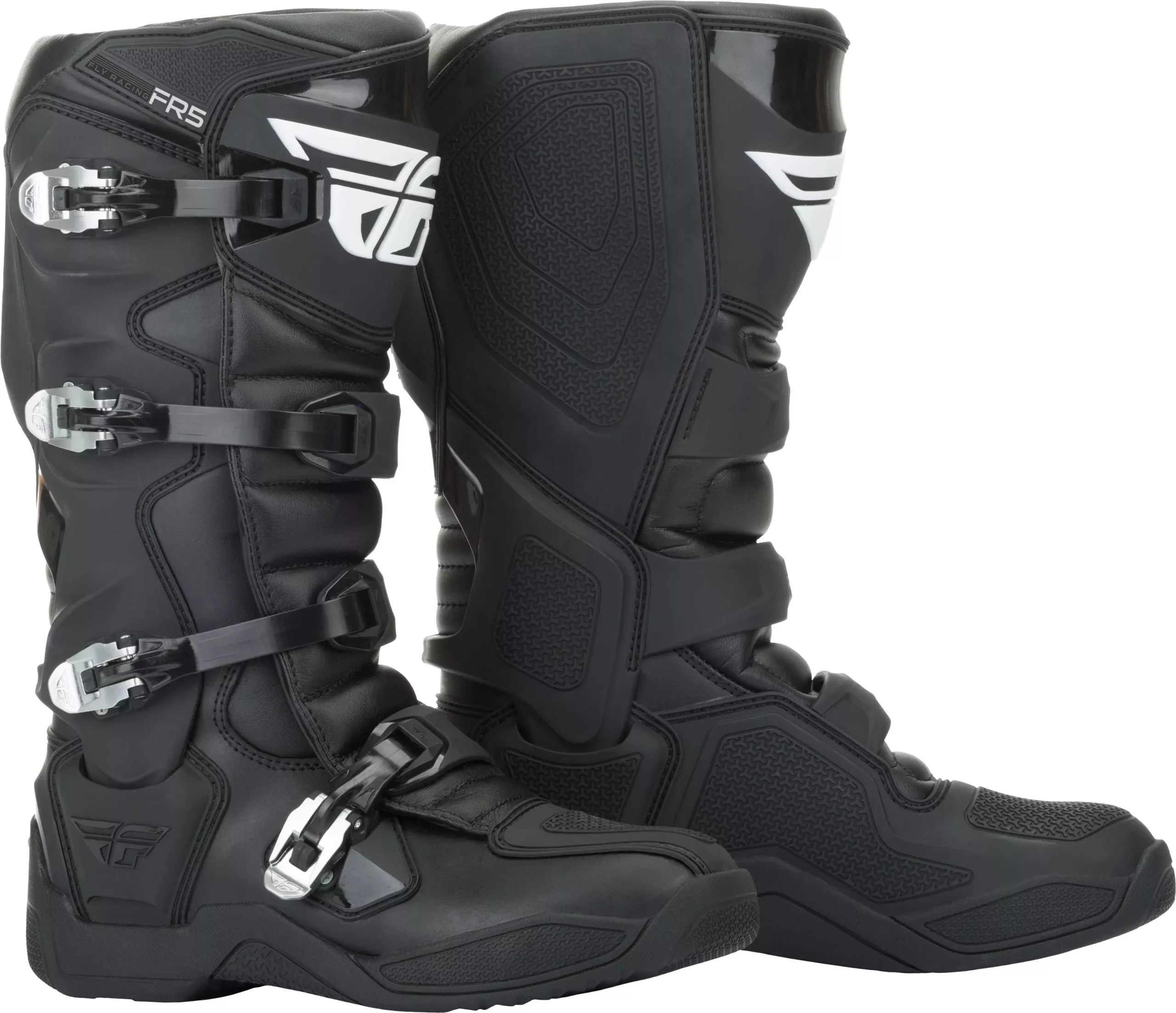 Fly Racing Fr5 Boots Black Sz 09 364-70009