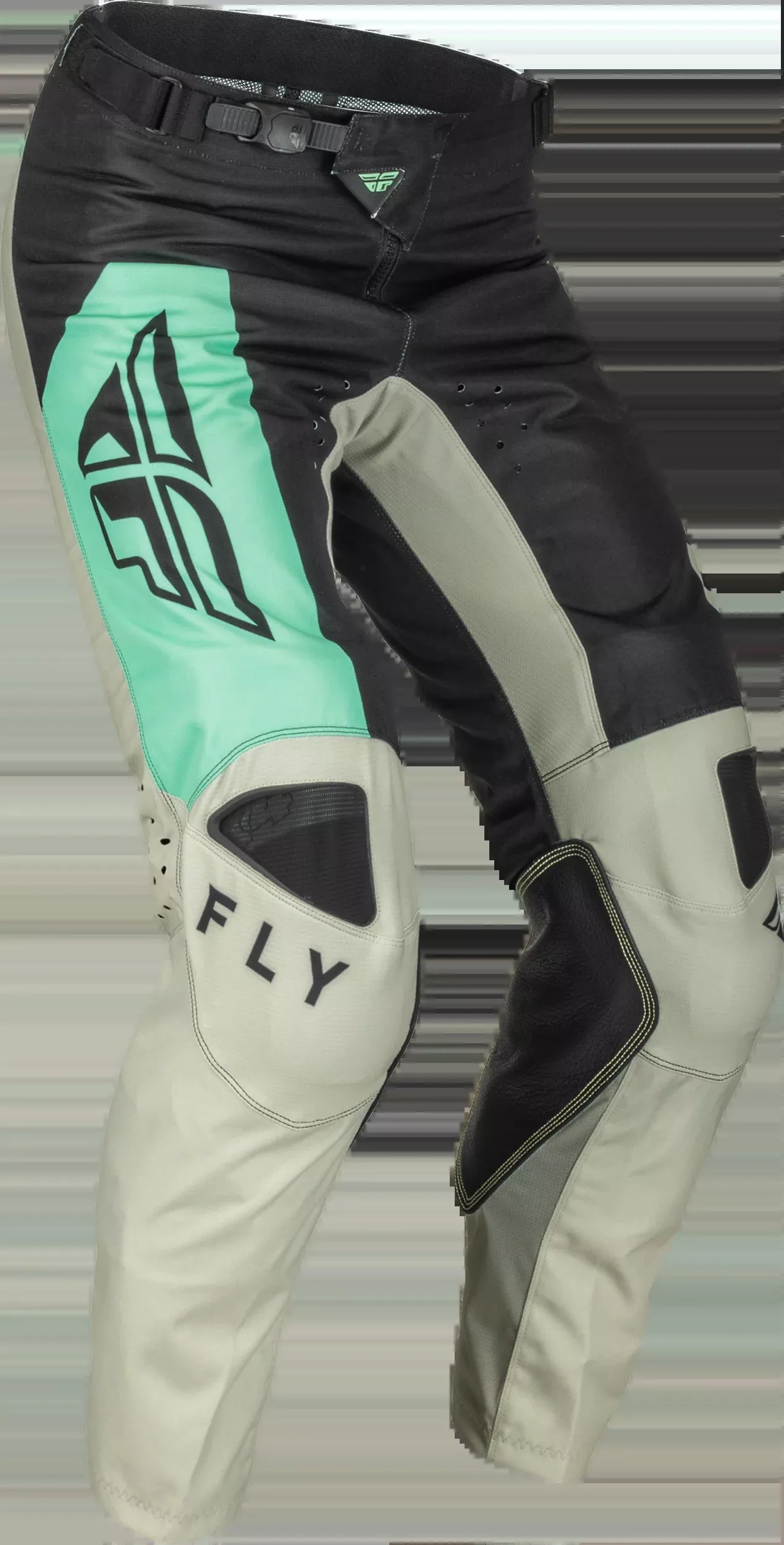 Fly Racing Kinetic Jet Pants Black/Mint/Grey Sz 32 376-53032