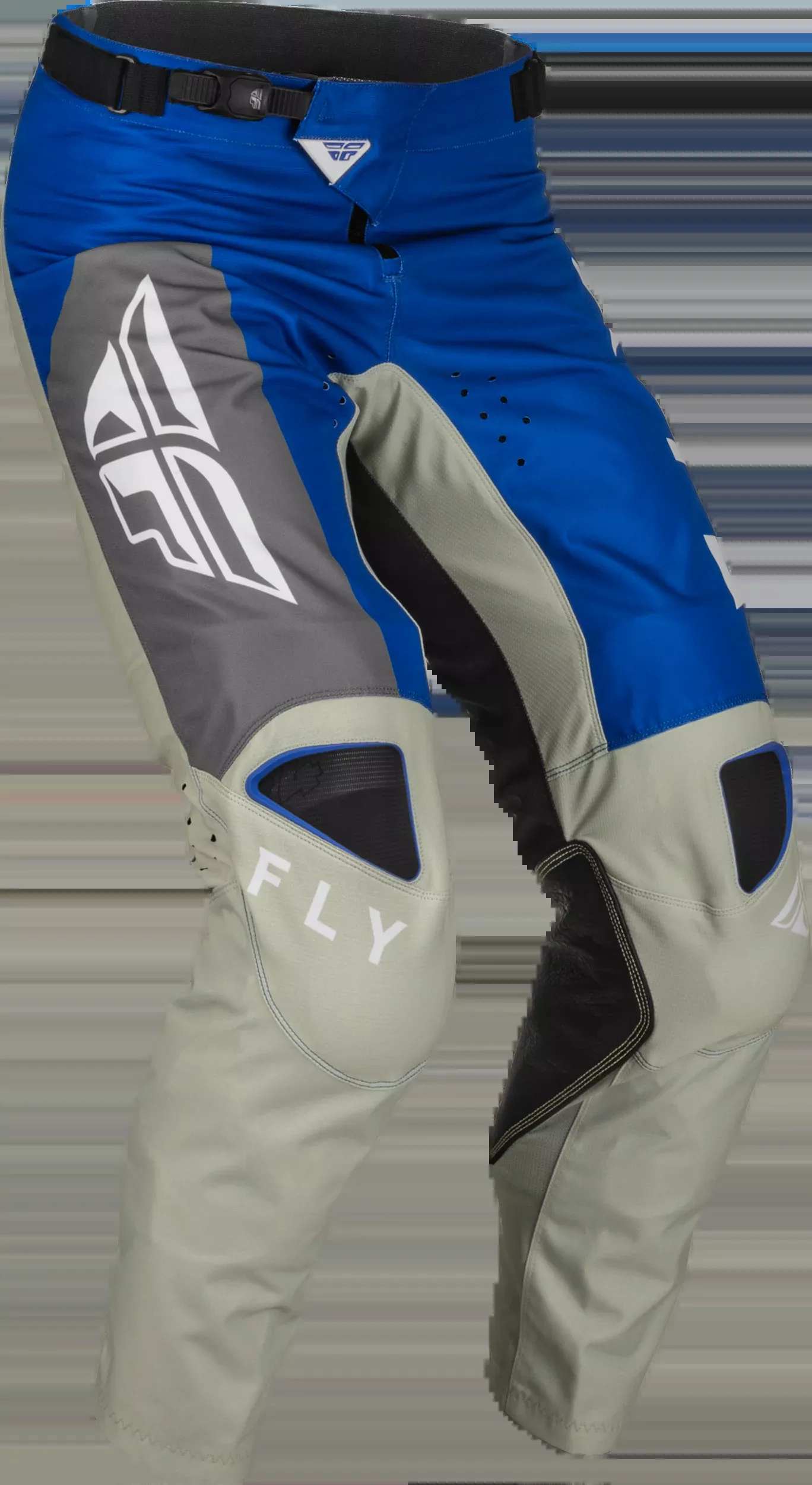 Fly Racing Kinetic Jet Pants Blue/Grey/White Sz 28 376-53228