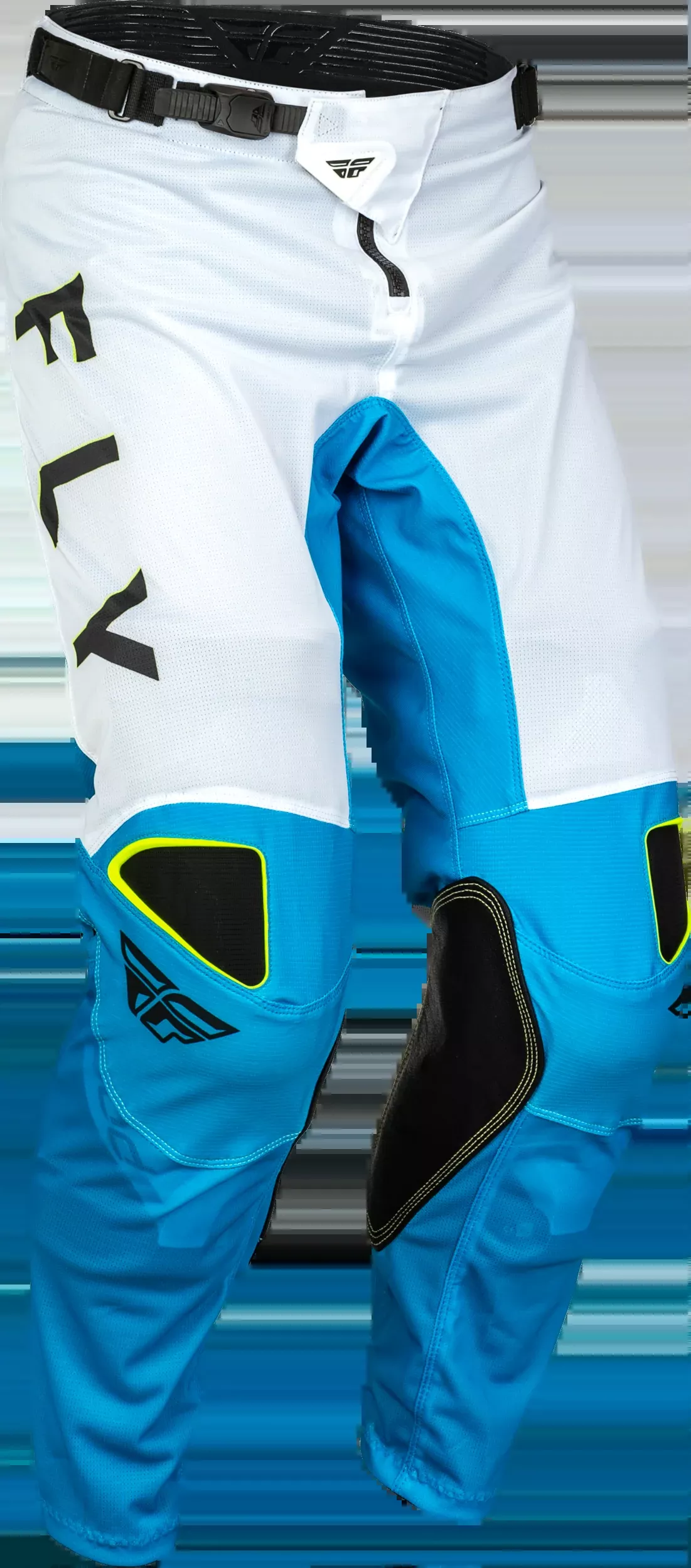 Fly Racing Kinetic Mesh Kore Pants Blue/White/Hi-Vis Sz 32 377-32432