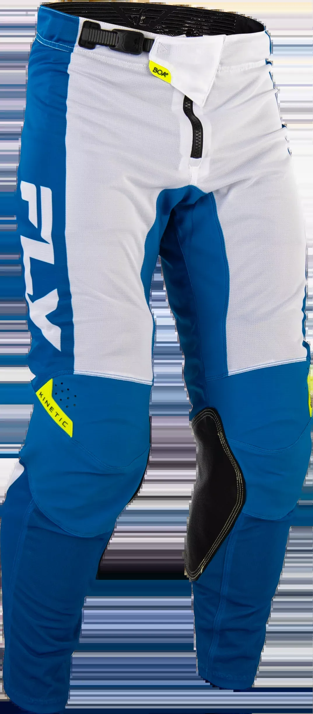 Fly Racing Kinetic Mesh Pants Blue/White/Hi-Vis Sz 32 380-32432