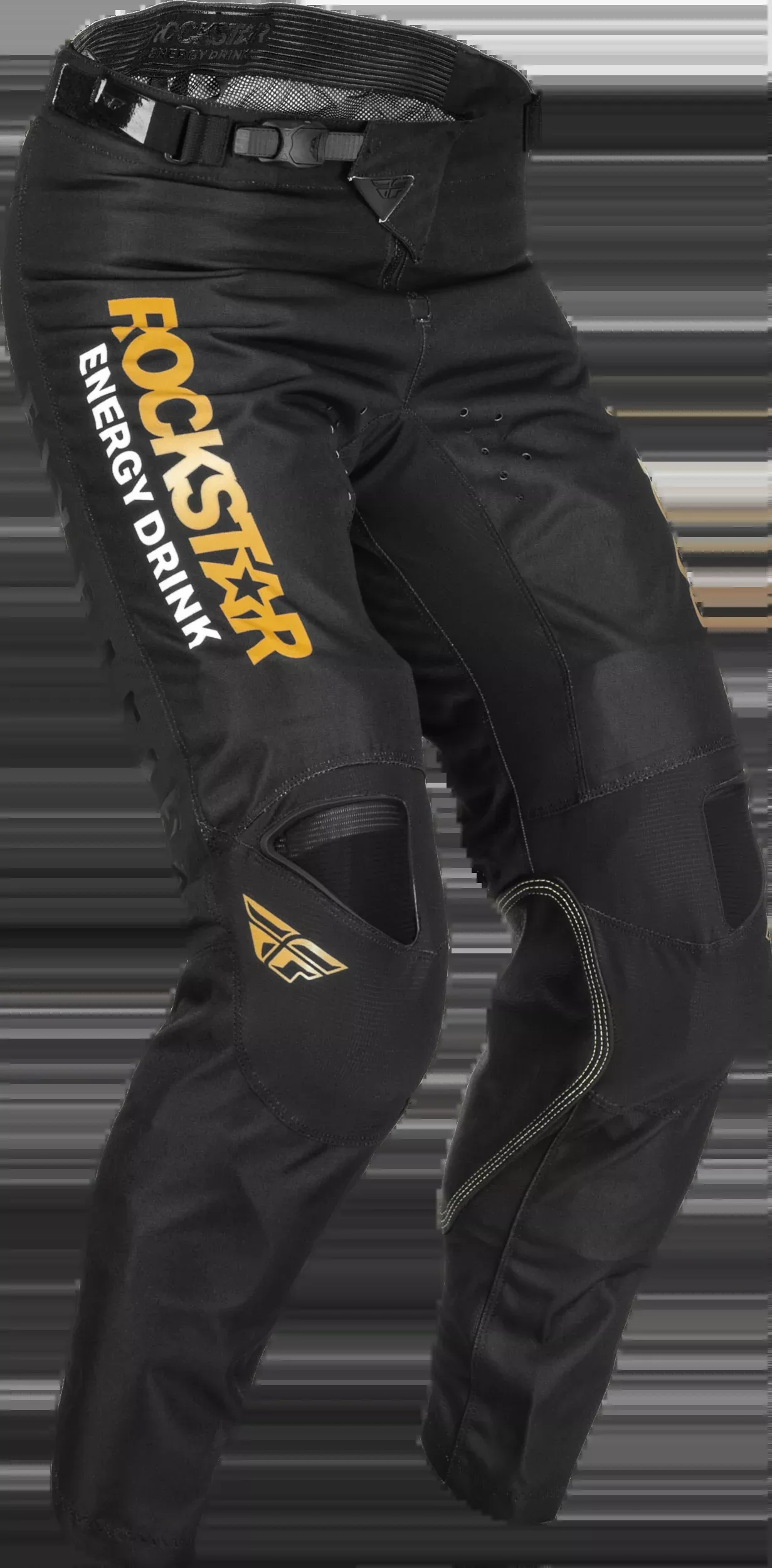 Fly Racing Kinetic Rockstar Pants Black/Gold Sz 38 375-03338