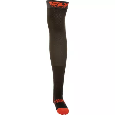 Fly Racing Knee Brace Socks Black/Red