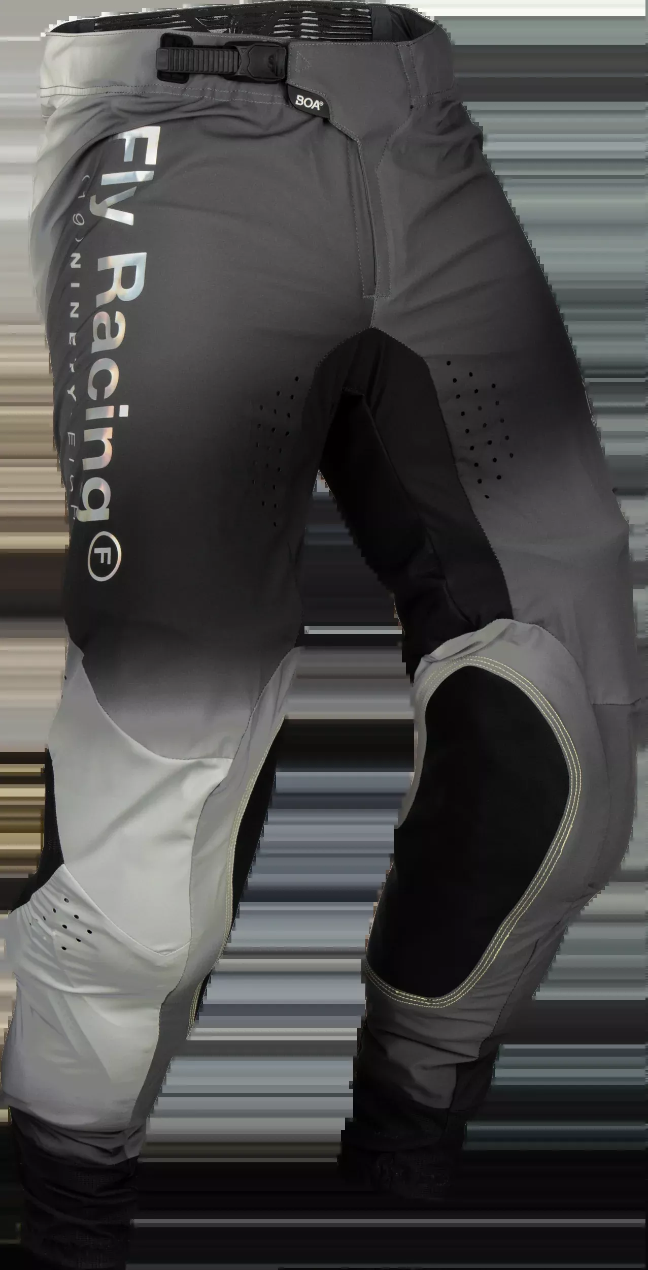 Fly Racing Lite Se Legacy Pants Light Grey/Black Sz 30 377-73430