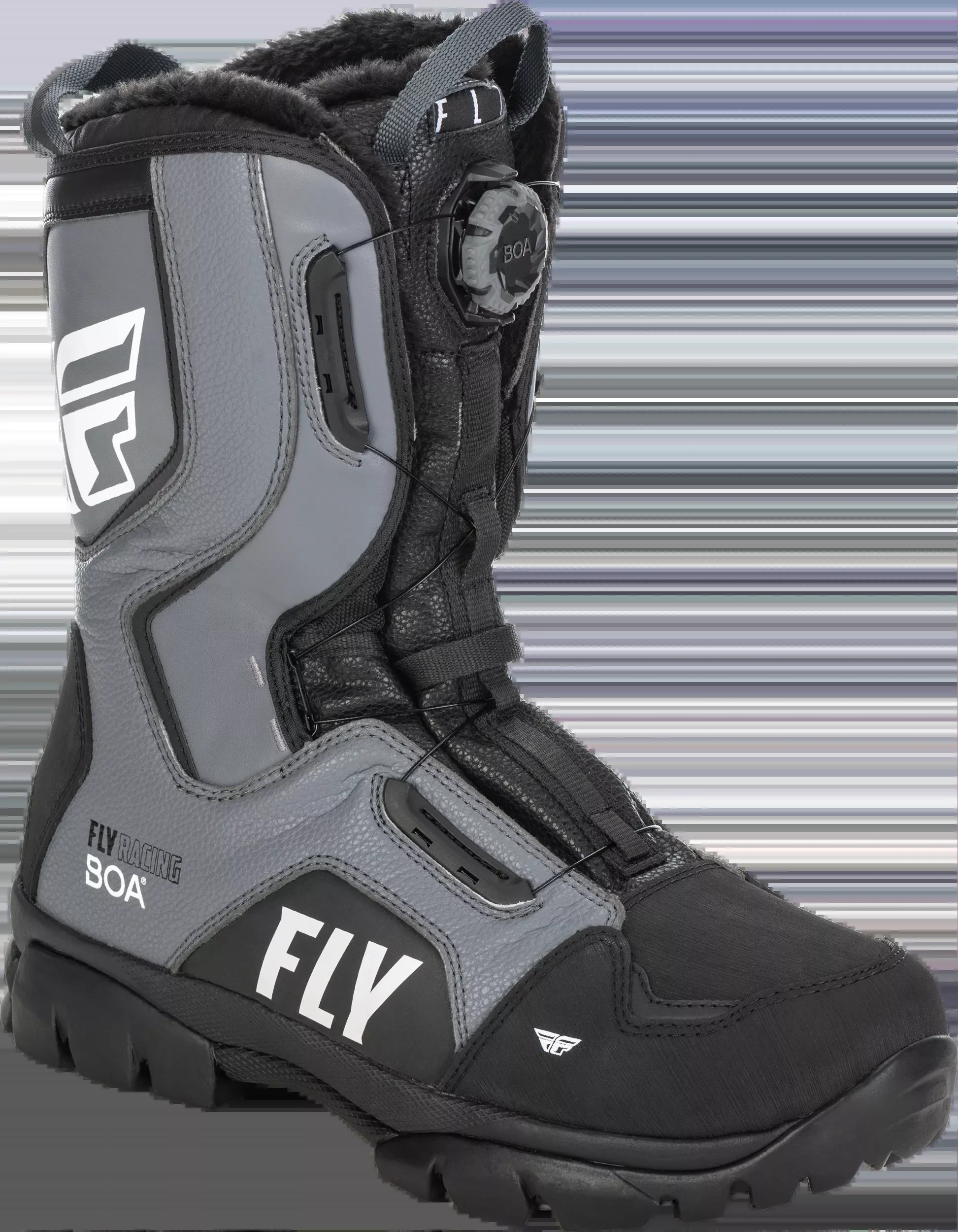 Fly Racing Marker Boa Boot Black/Grey Sz 13 361-96613