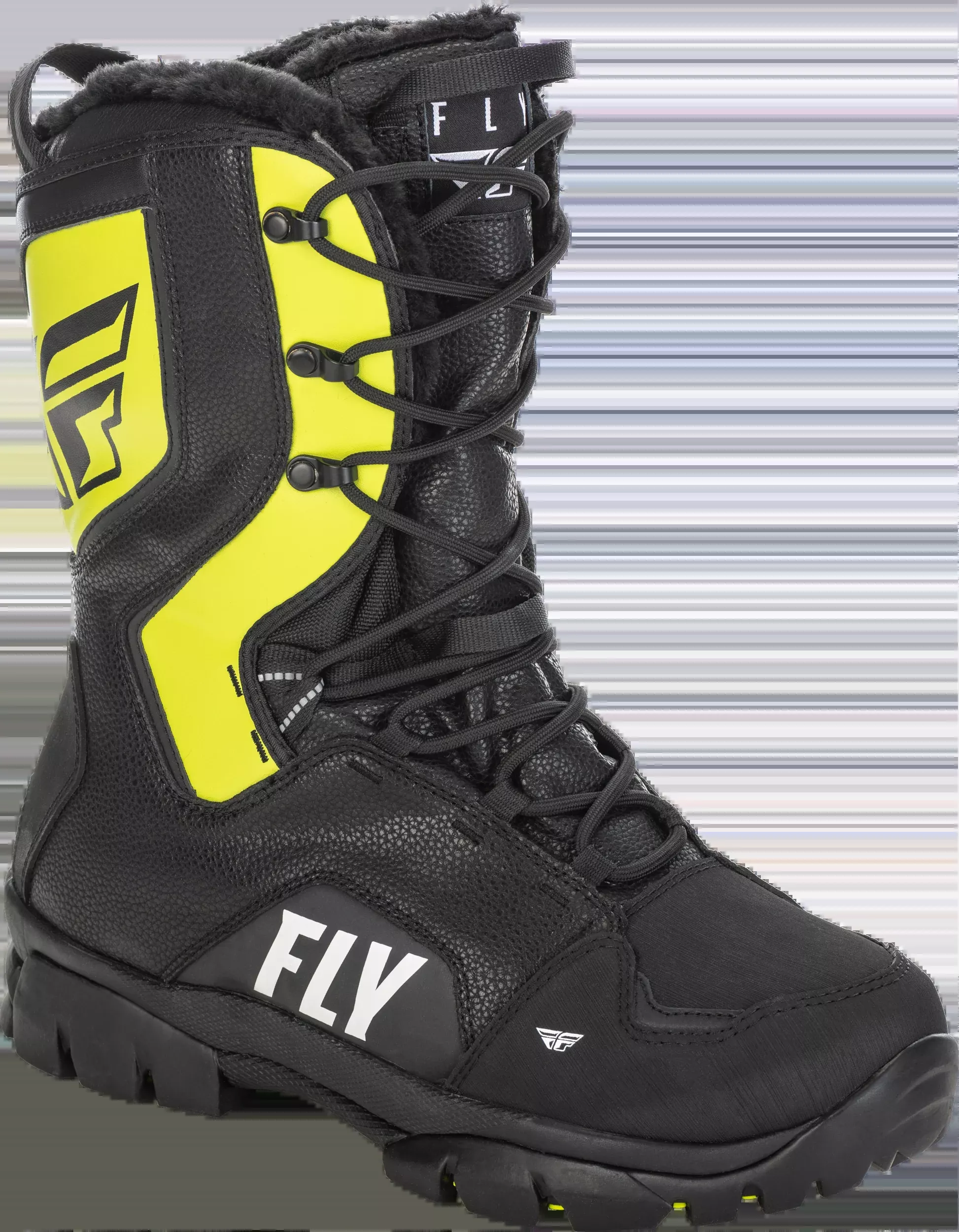 Fly Racing Marker Boot Black/Grey/Hi-Vis Sz 12 361-97312